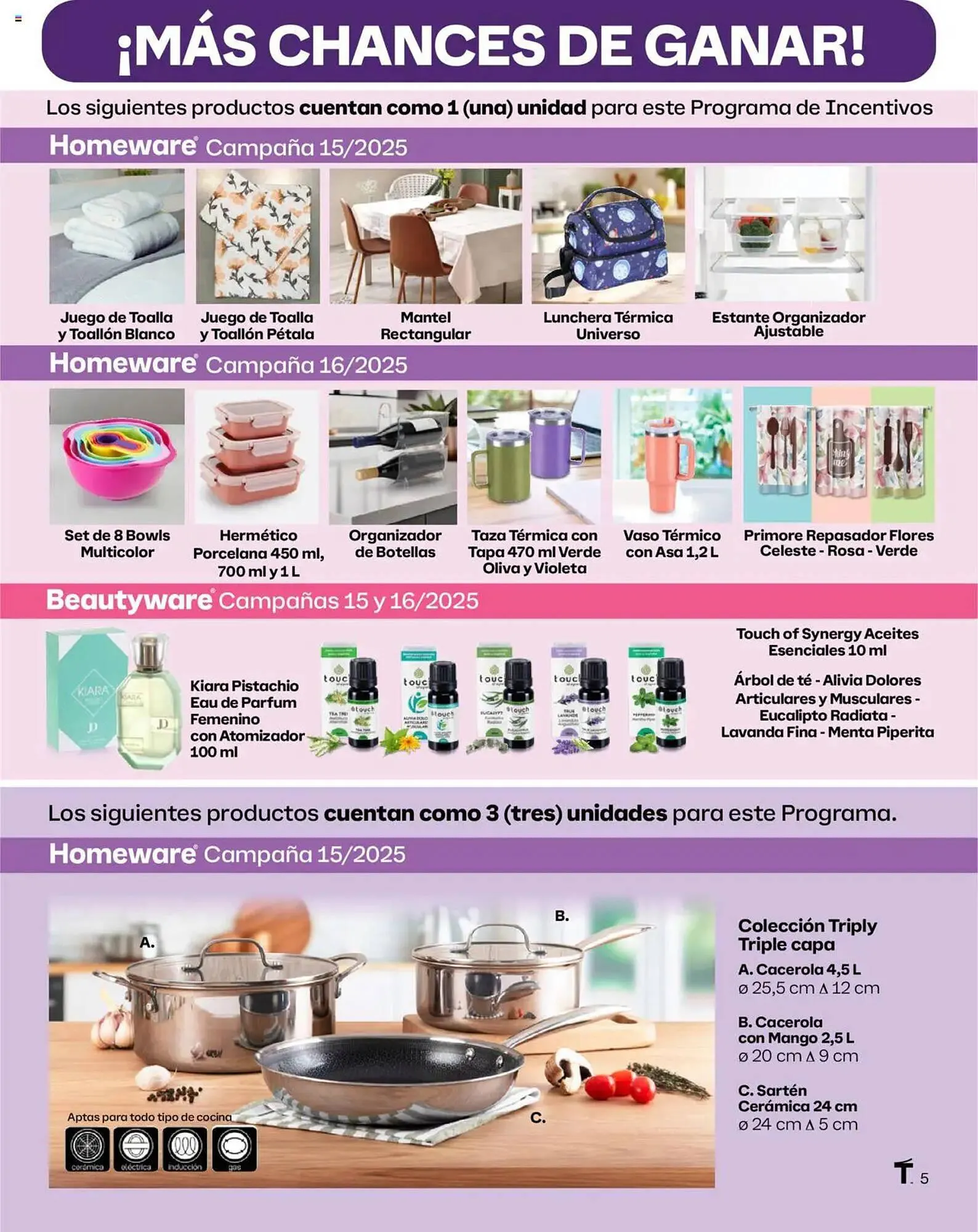 Ofertas de Folleto Tupperware 15 de septiembre al 17 de septiembre 2025 - Página 5 del catálogo