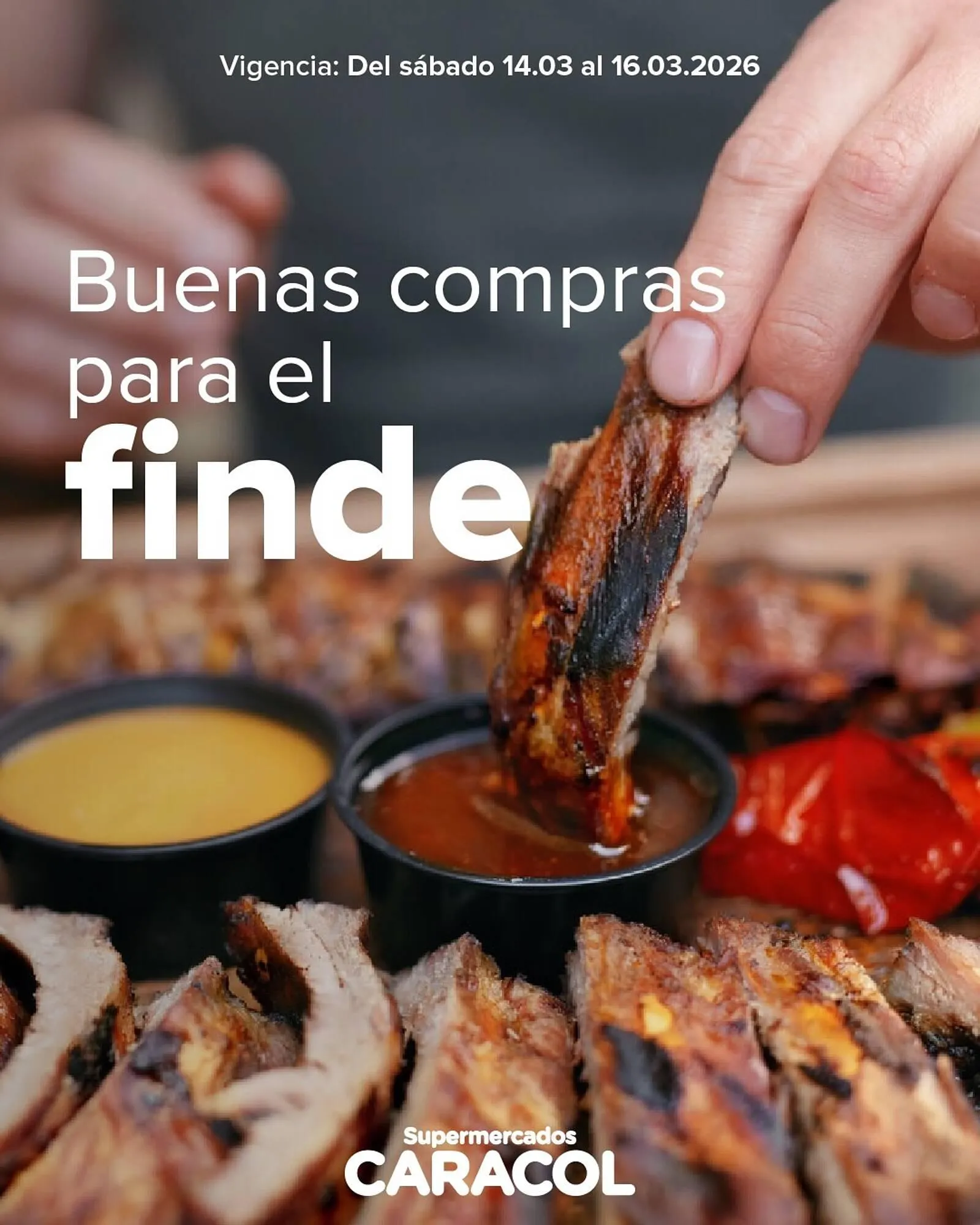 Ofertas de Catálogo Supermercados Caracol 14 de marzo al 16 de marzo 2026 - Página 1 del catálogo
