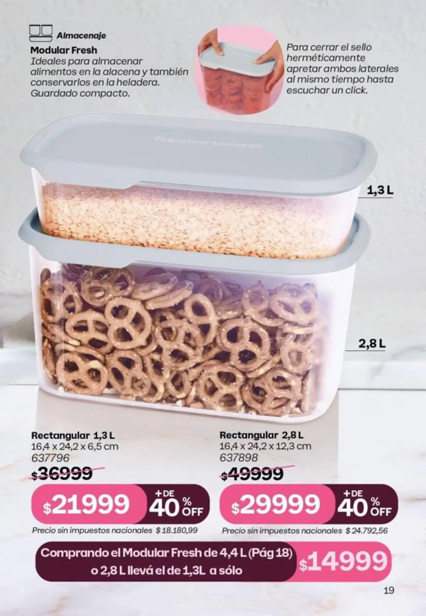 Ofertas de Catálogo Tupperware 10 de mayo al 31 de mayo 2025 - Página 20 del catálogo
