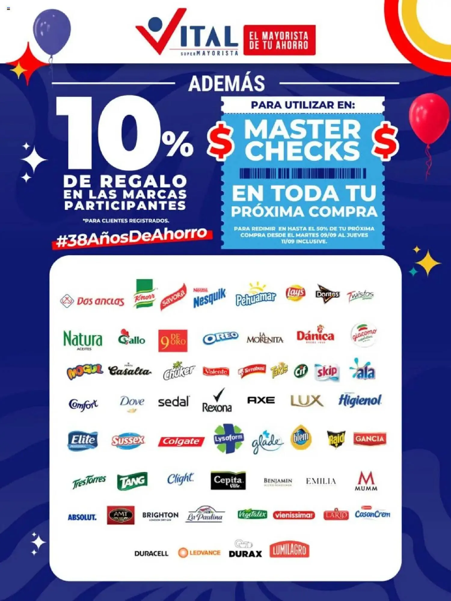 Ofertas de catálogo Supermayorista Vital 2 de septiembre al 4 de septiembre 2025 - Página 2 del catálogo