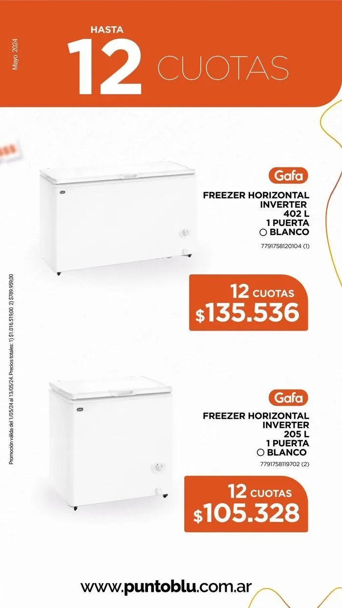 Ofertas de Revista Punto Blu Mayo 24 7 de mayo al 13 de mayo 2024 - Página 10 del catálogo