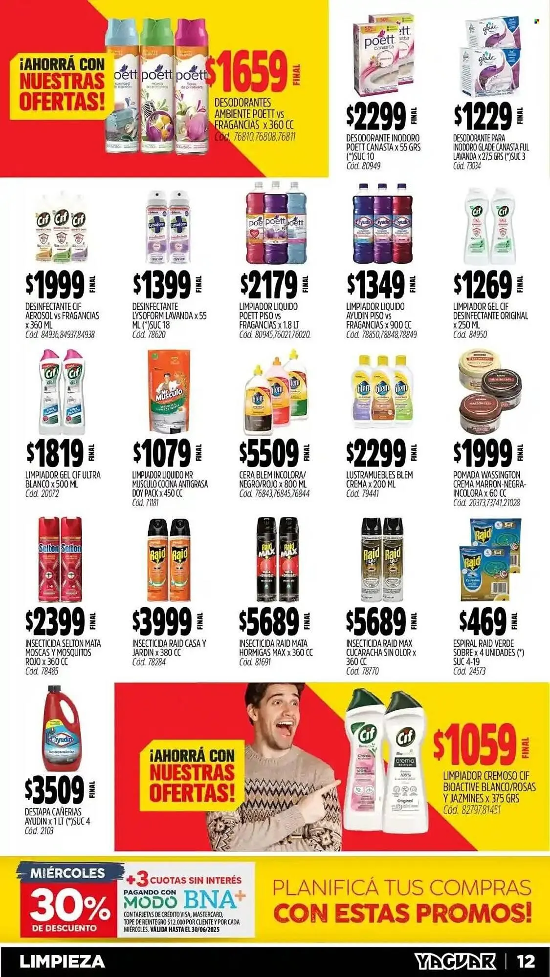 Ofertas de Catálogo Supermercados Yaguar 14 de abril al 21 de abril 2025 - Página 12 del catálogo