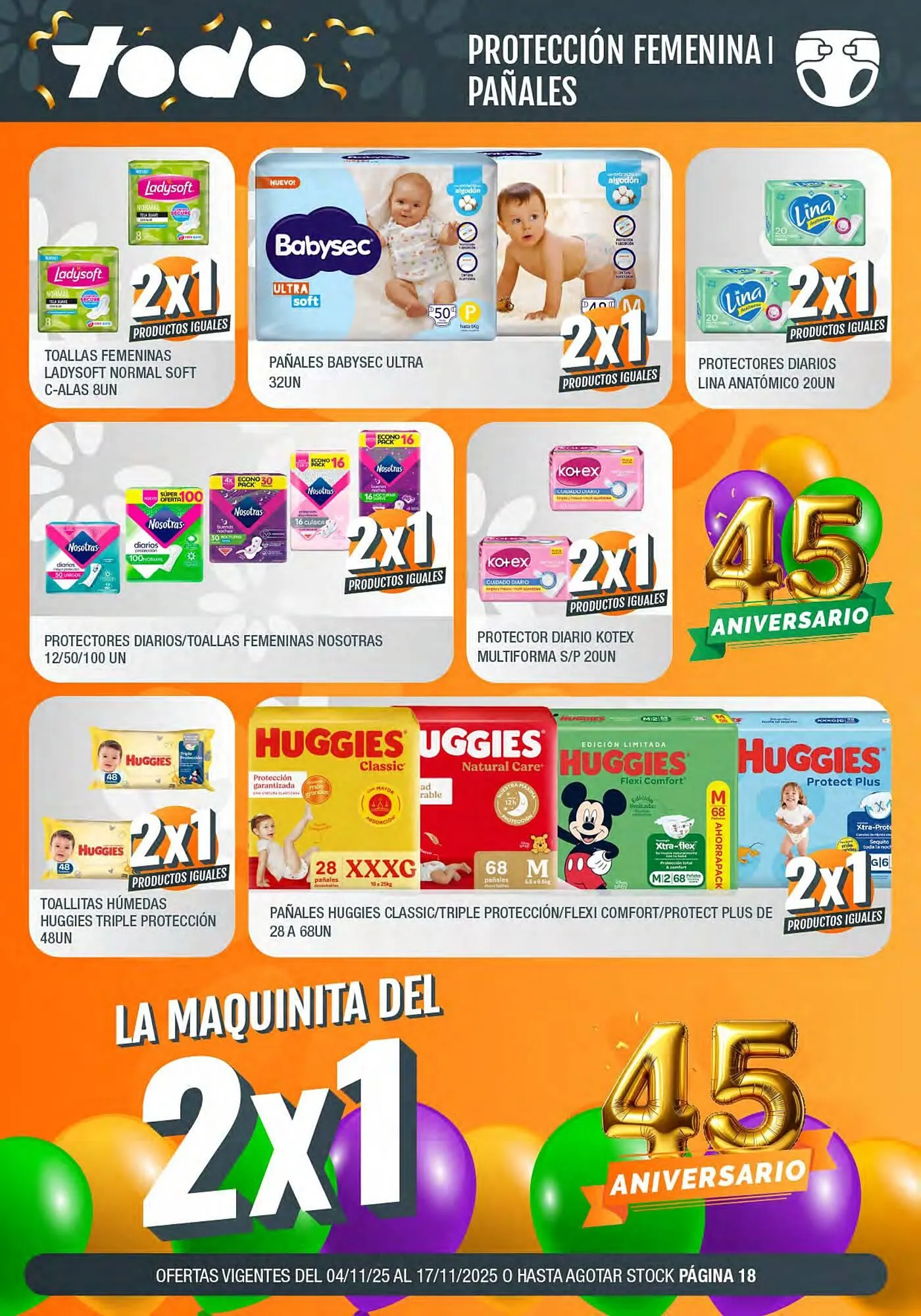 Ofertas de Catálogo Supermercados Todo 4 de noviembre al 17 de noviembre 2025 - Página 18 del catálogo