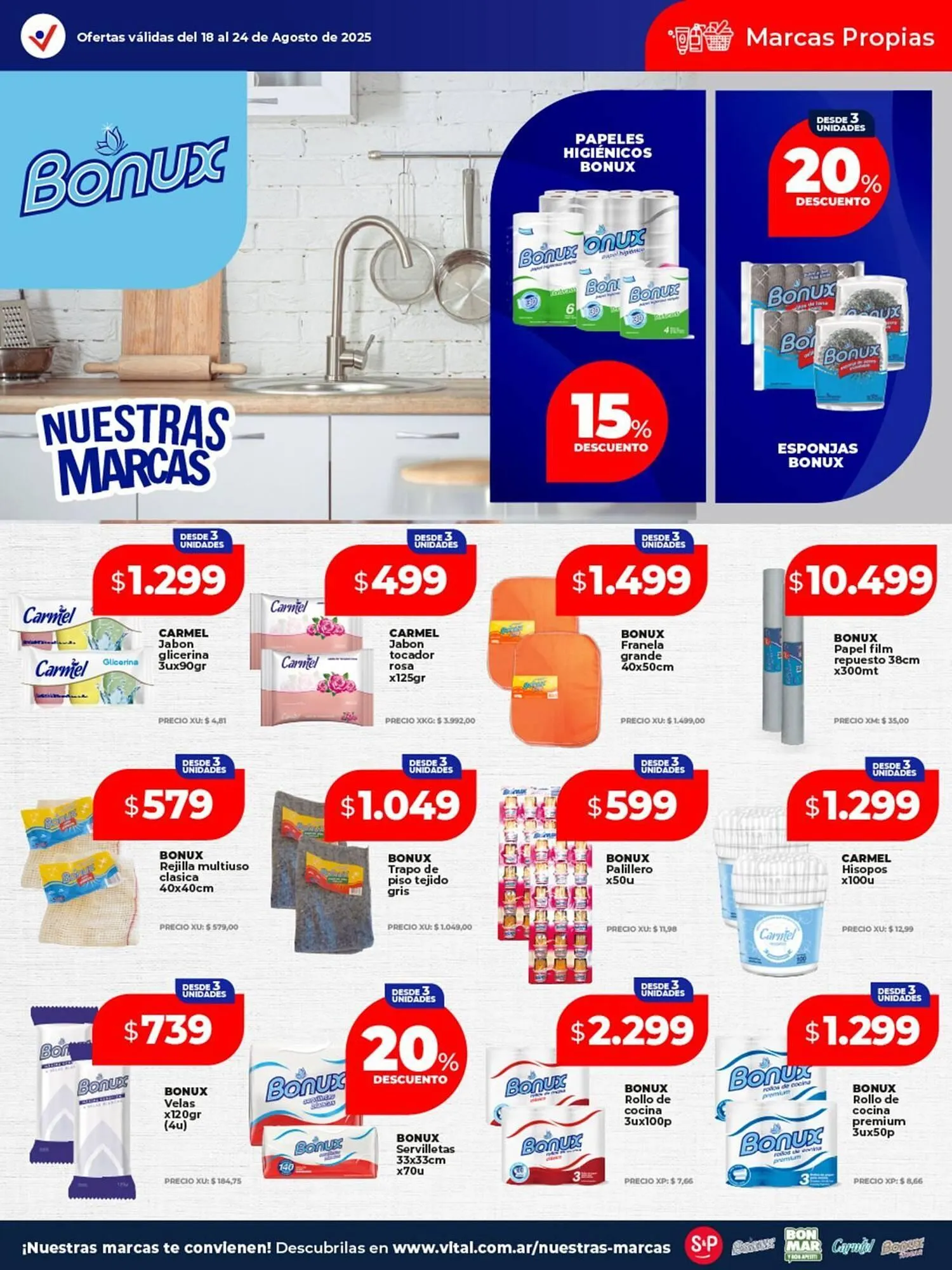 Ofertas de Catálogo Supermayorista Vital 18 de agosto al 24 de agosto 2025 - Página 9 del catálogo