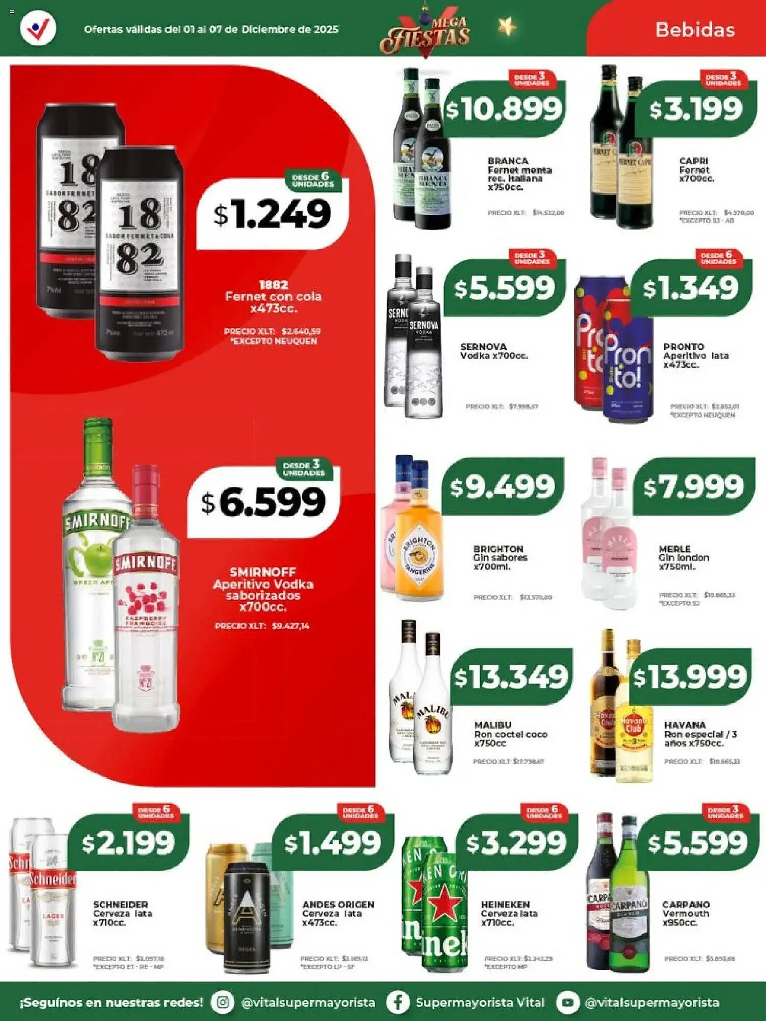 Ofertas de Catálogo Supermayorista Vital 1 de diciembre al 8 de diciembre 2025 - Página 27 del catálogo