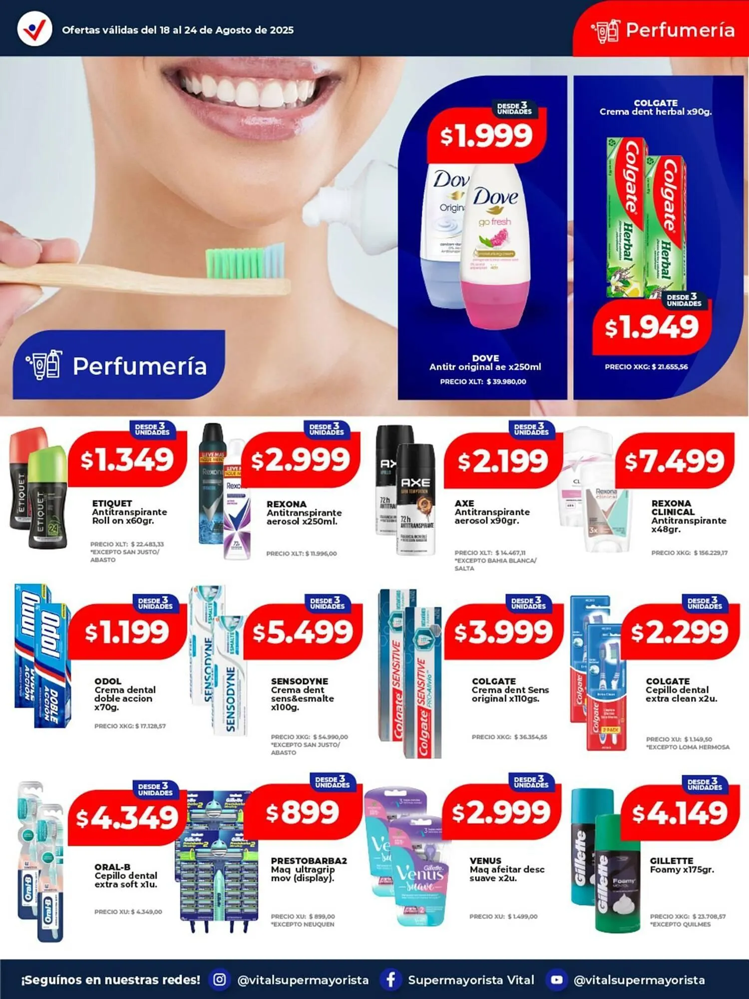 Ofertas de Catálogo Supermayorista Vital 18 de agosto al 24 de agosto 2025 - Página 3 del catálogo