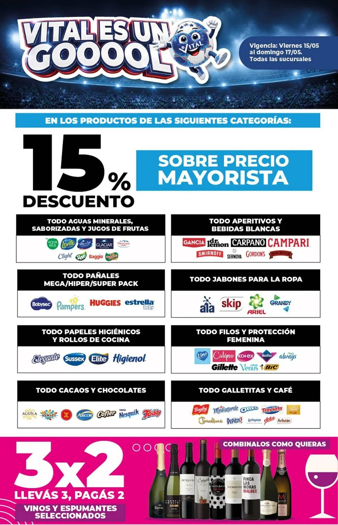 Ofertas de Catálogo Supermayorista Vital 15 de mayo al 17 de mayo 2026 - Página 5 del catálogo