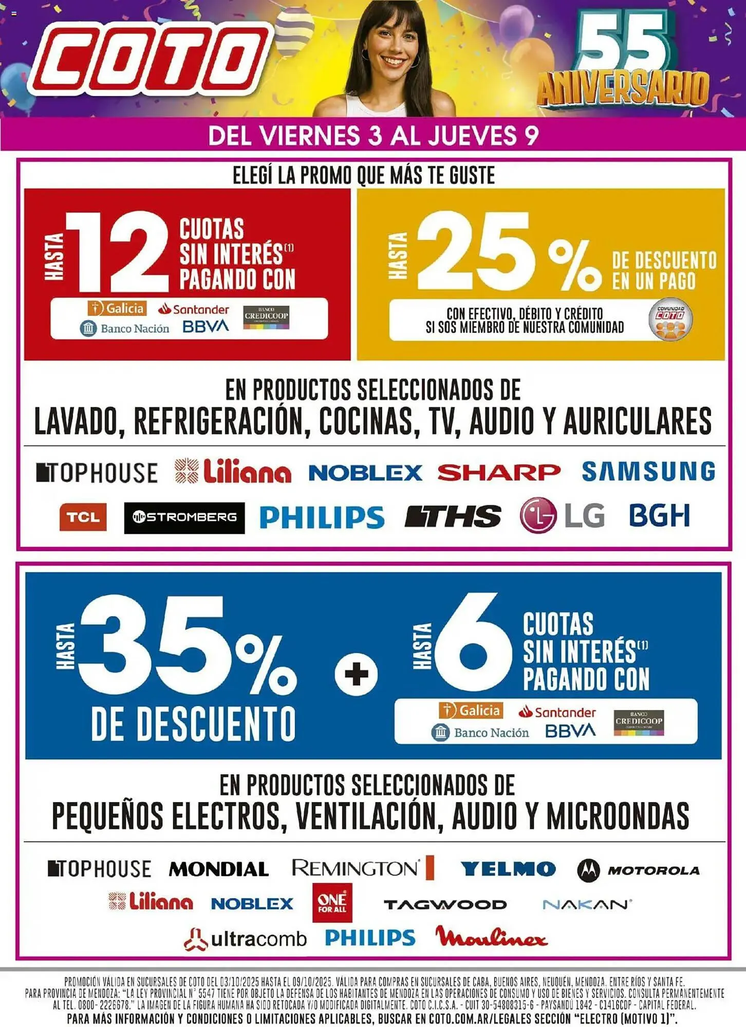 Ofertas de Catálogo Coto 3 de octubre al 9 de octubre 2025 - Página 1 del catálogo