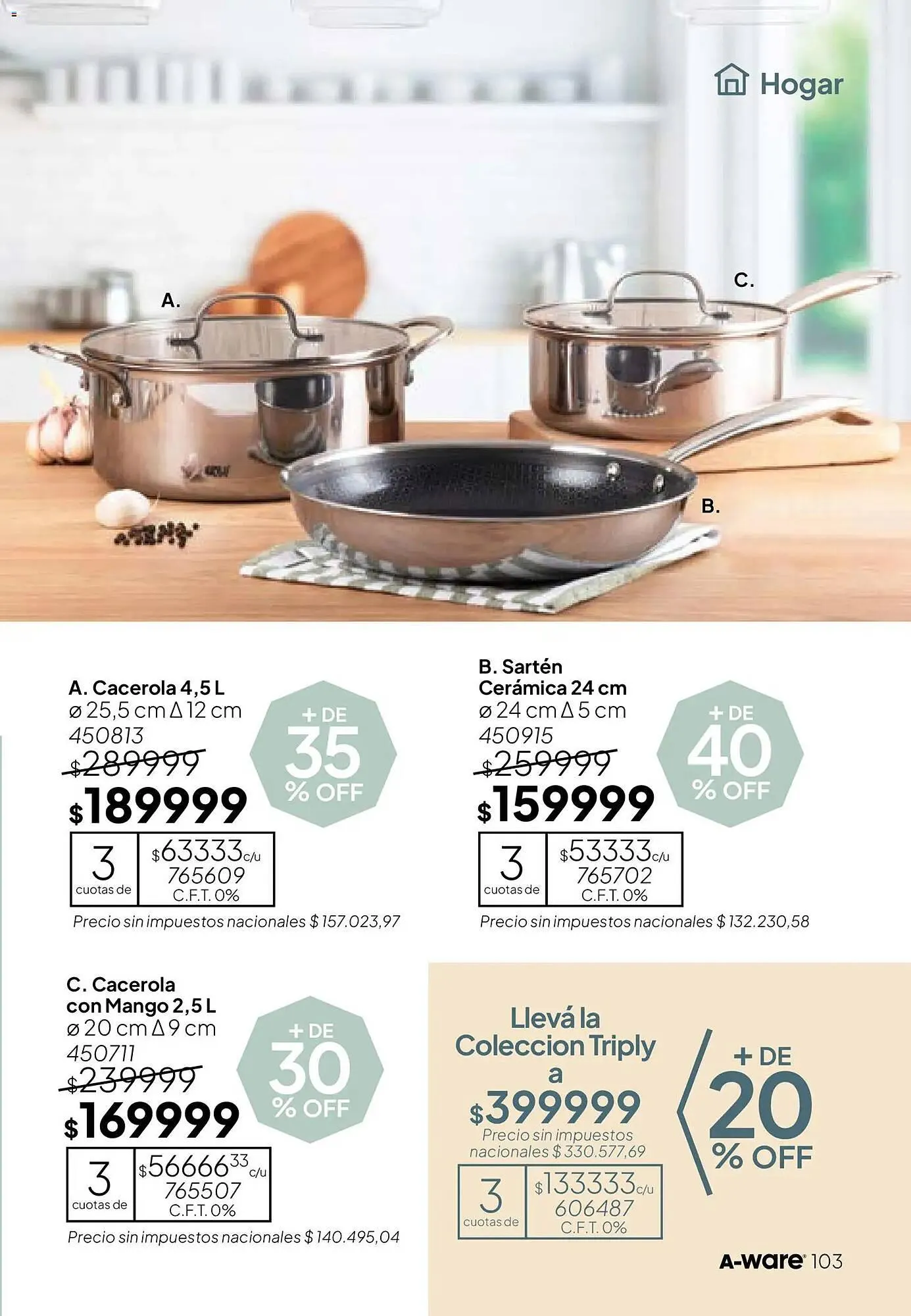 Ofertas de Folleto Tupperware 24 de noviembre al 31 de diciembre 2025 - Página 104 del catálogo