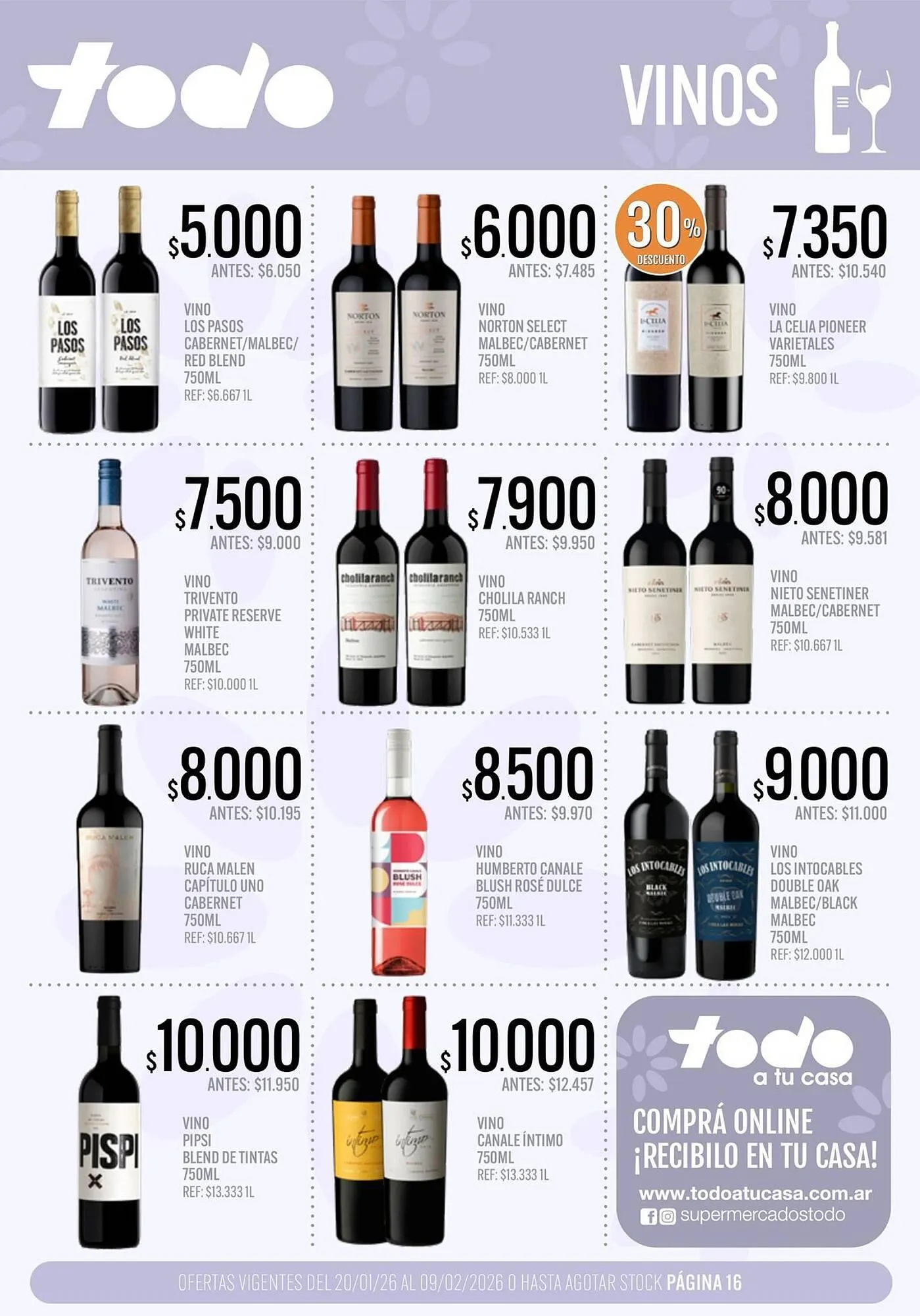 Ofertas de Catálogo Supermercados Todo 20 de enero al 9 de febrero 2026 - Página 16 del catálogo