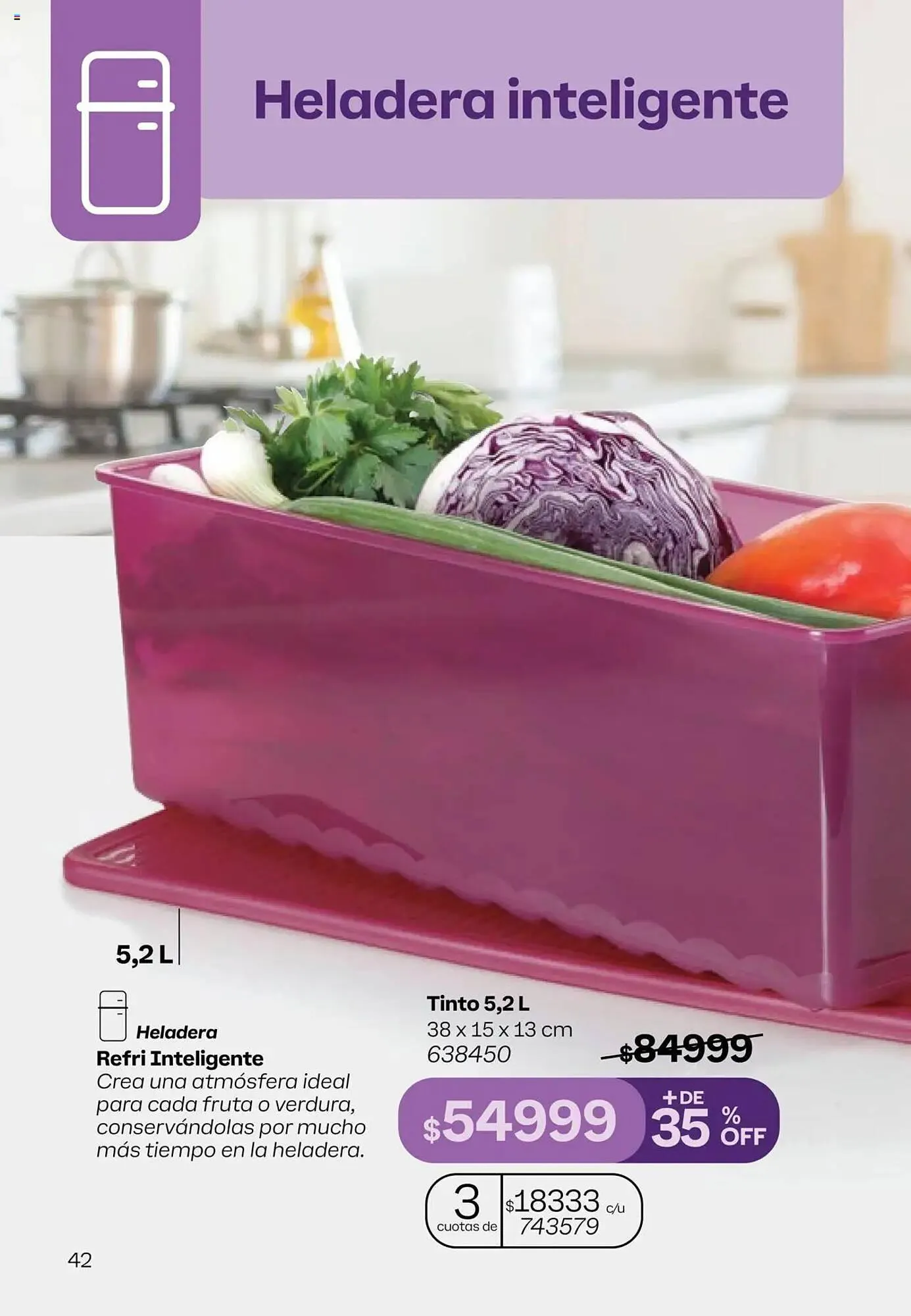 Ofertas de Catálogo Tupperware 9 de abril al 22 de abril 2025 - Página 42 del catálogo