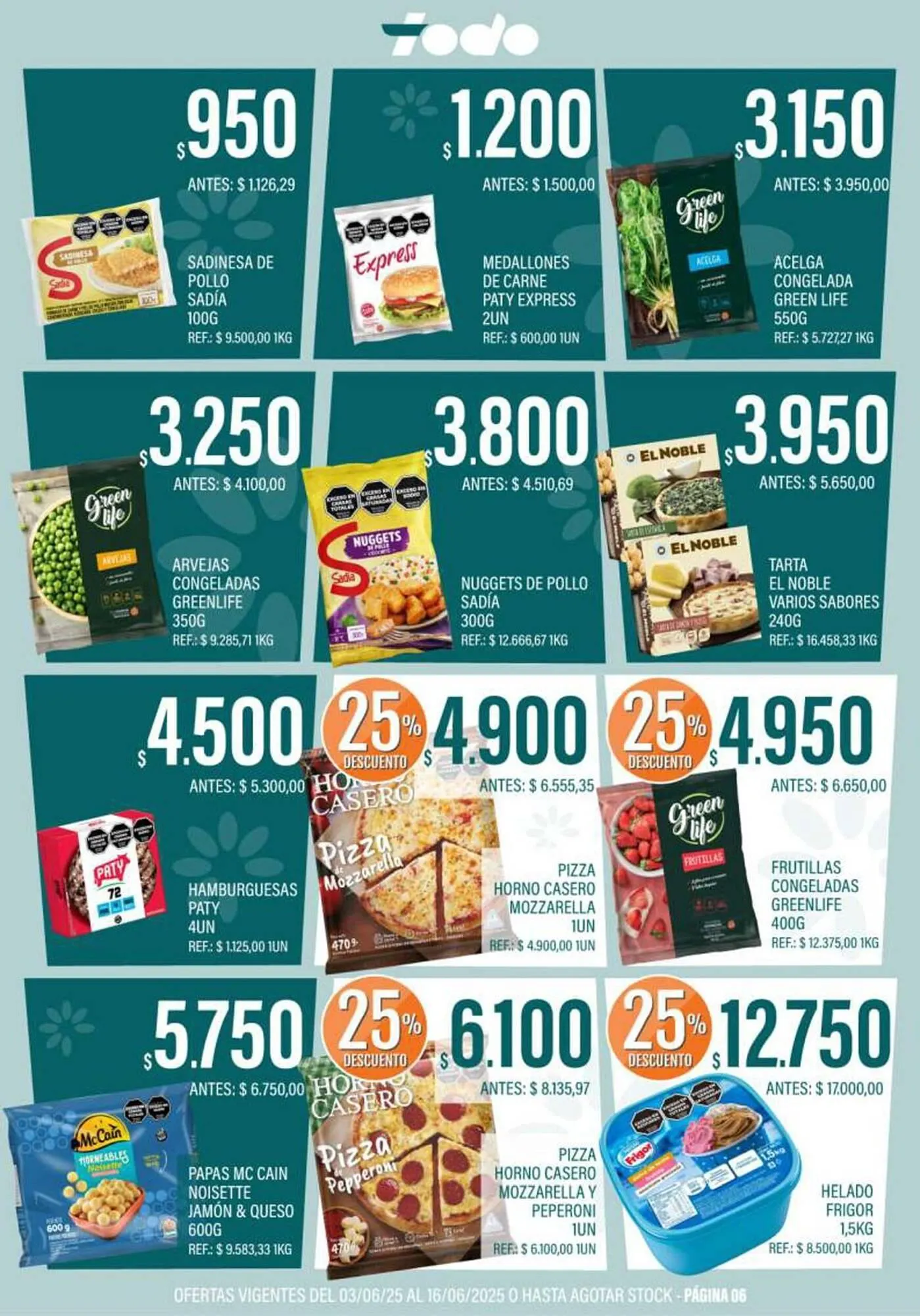 Ofertas de Catálogo Supermercados Todo 4 de junio al 16 de junio 2025 - Página 6 del catálogo