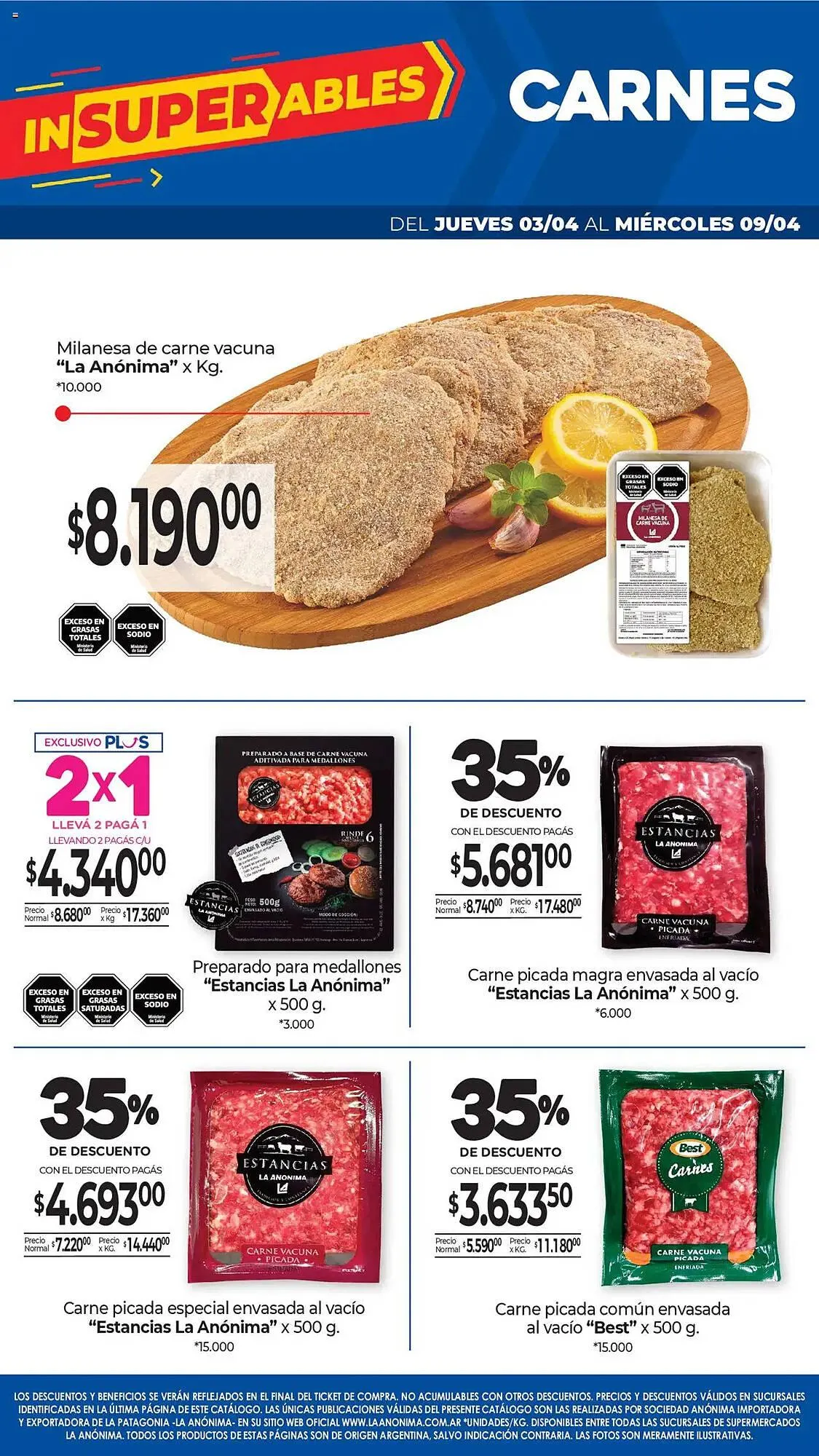 Ofertas de Catálogo La Anonima 3 de abril al 9 de abril 2025 - Página 2 del catálogo