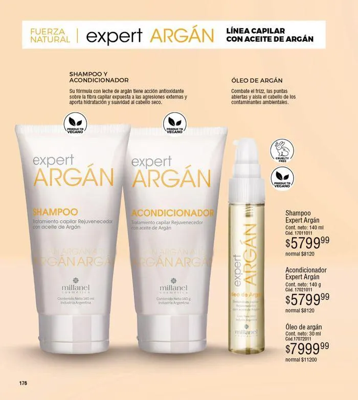 Ofertas de Catálogo Millanel Cosmética C10 26 de agosto al 22 de septiembre 2024 - Página 200 del catálogo