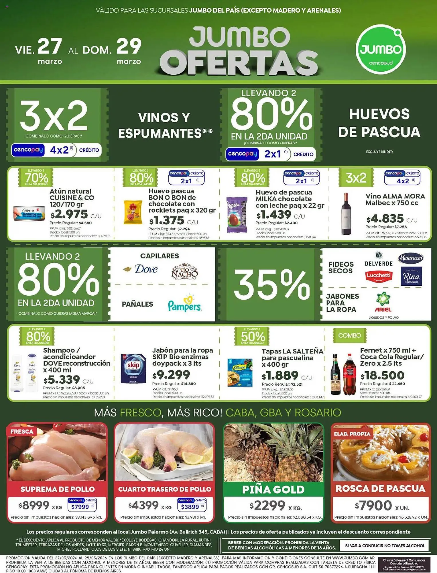 Ofertas de Catálogo Jumbo 27 de marzo al 30 de marzo 2026 - Página 1 del catálogo