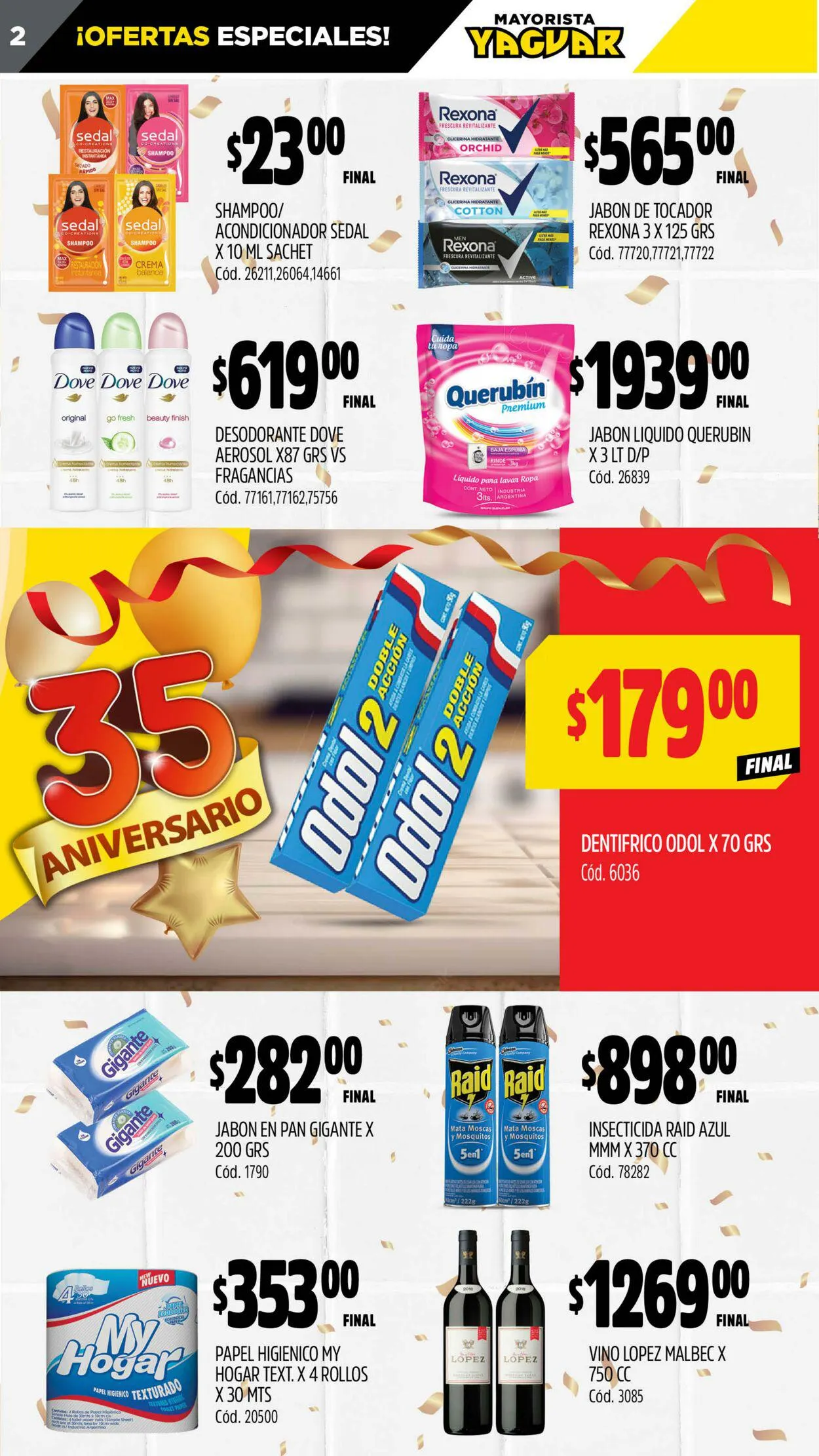 Ofertas de Yaguar - Campana 30 de octubre al 5 de noviembre 2023 - Página 2 del catálogo