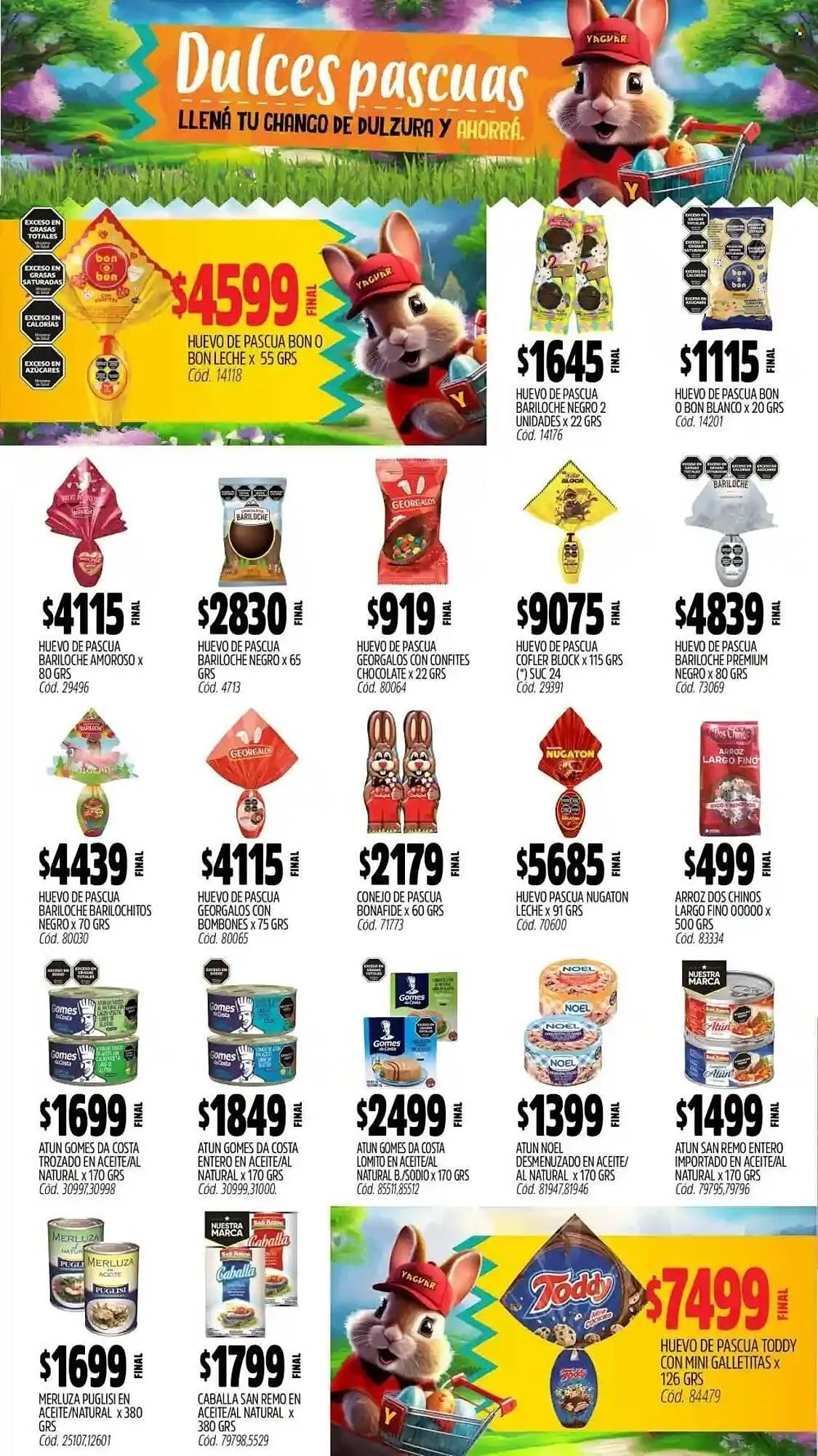 Ofertas de Catálogo Supermercados Yaguar 14 de abril al 21 de abril 2025 - Página 2 del catálogo