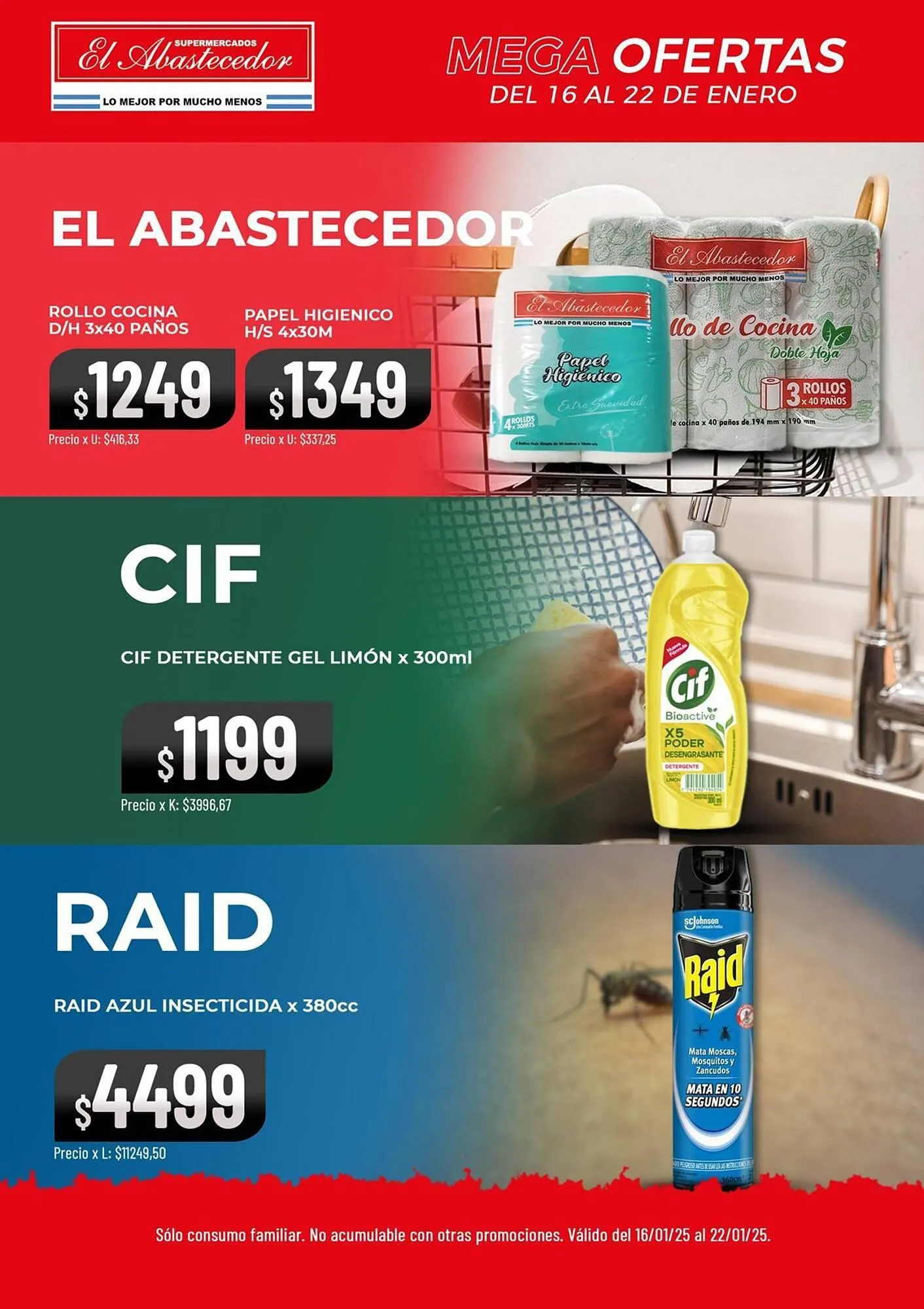 Ofertas de Catálogo El Abastecedor 16 de enero al 24 de enero 2025 - Página 11 del catálogo