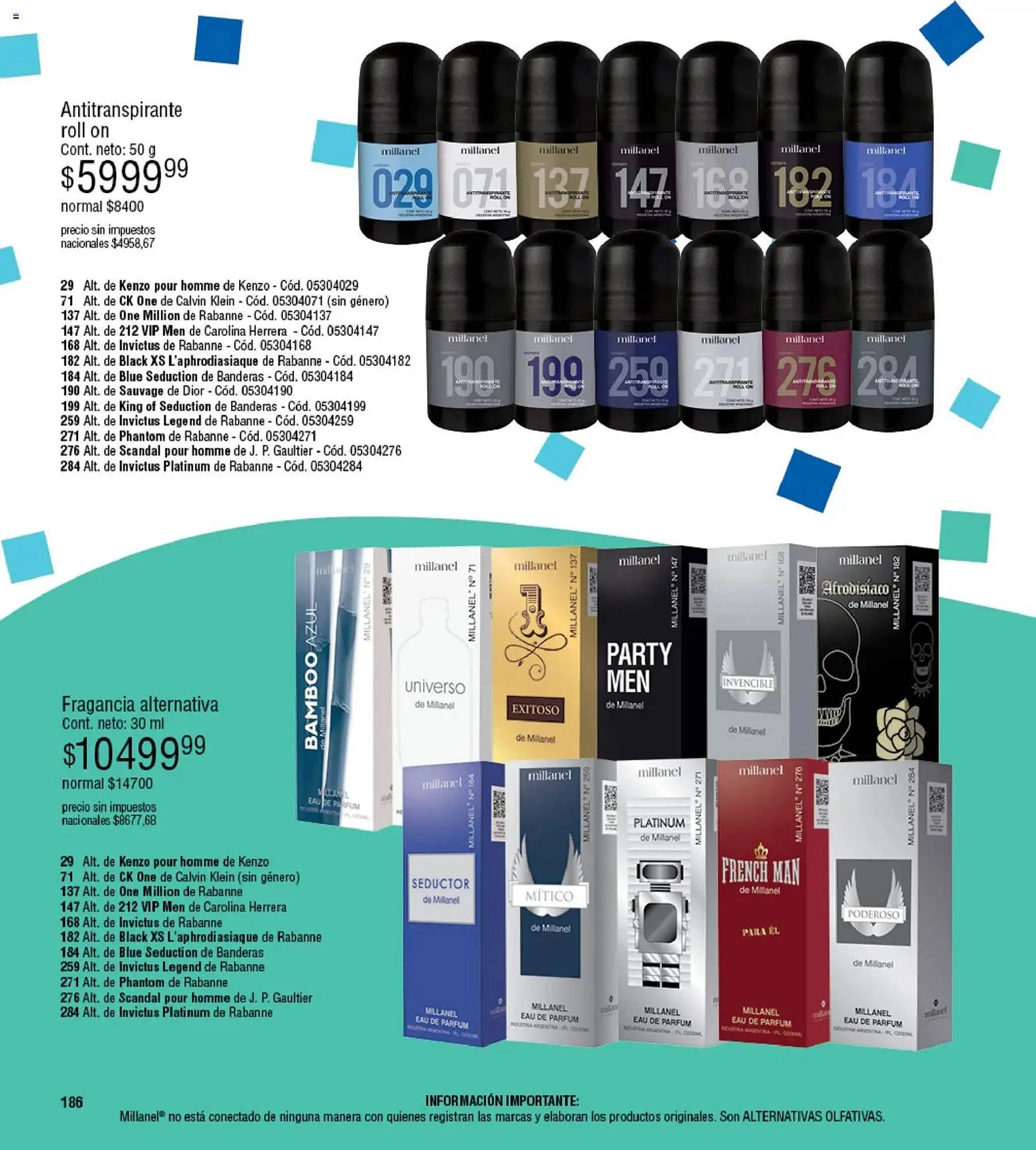 Ofertas de Catálogo Millanel Cosmética 27 de abril al 25 de mayo 2026 - Página 186 del catálogo