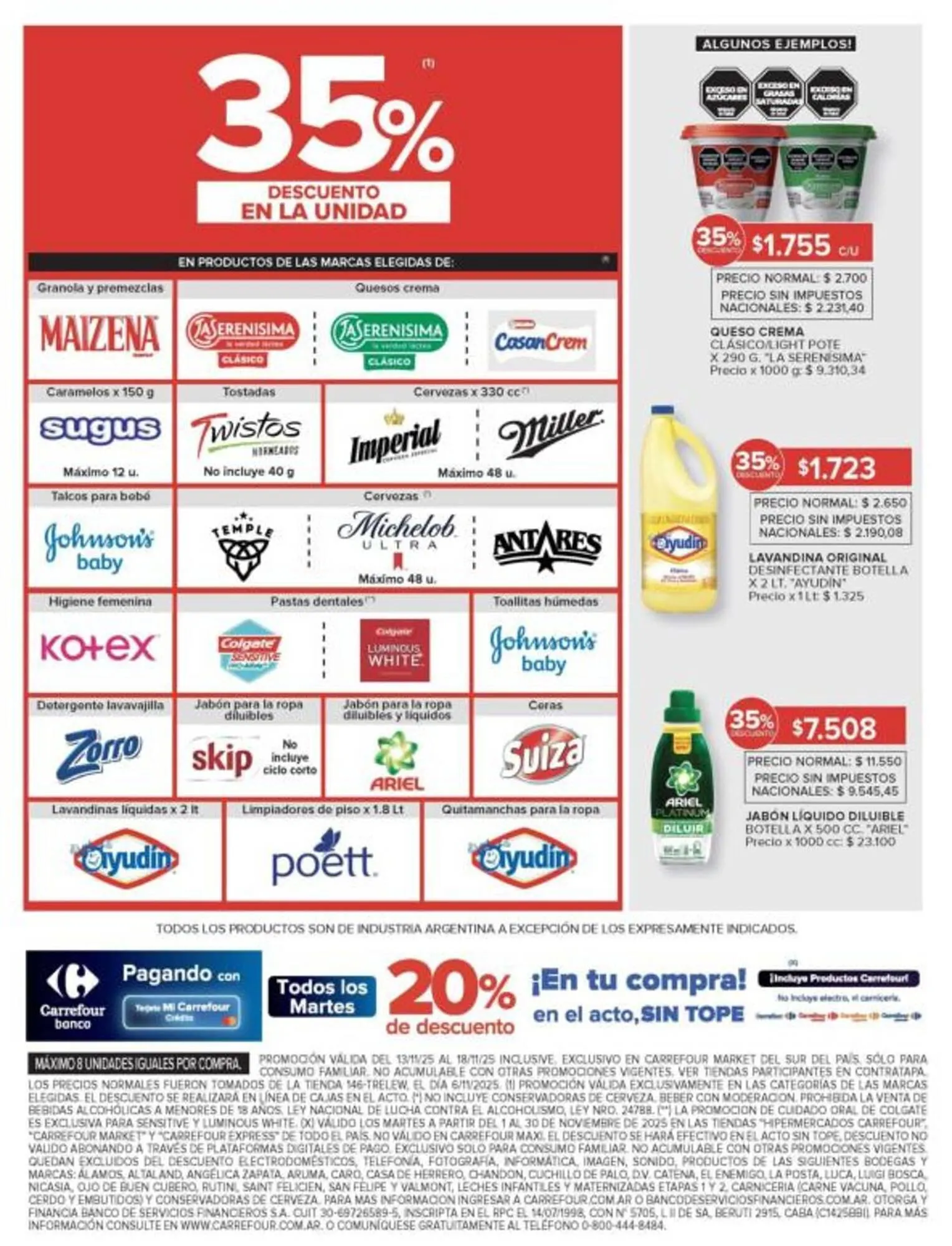Ofertas de Folleto Carrefour Market 13 de noviembre al 19 de noviembre 2025 - Página 6 del catálogo