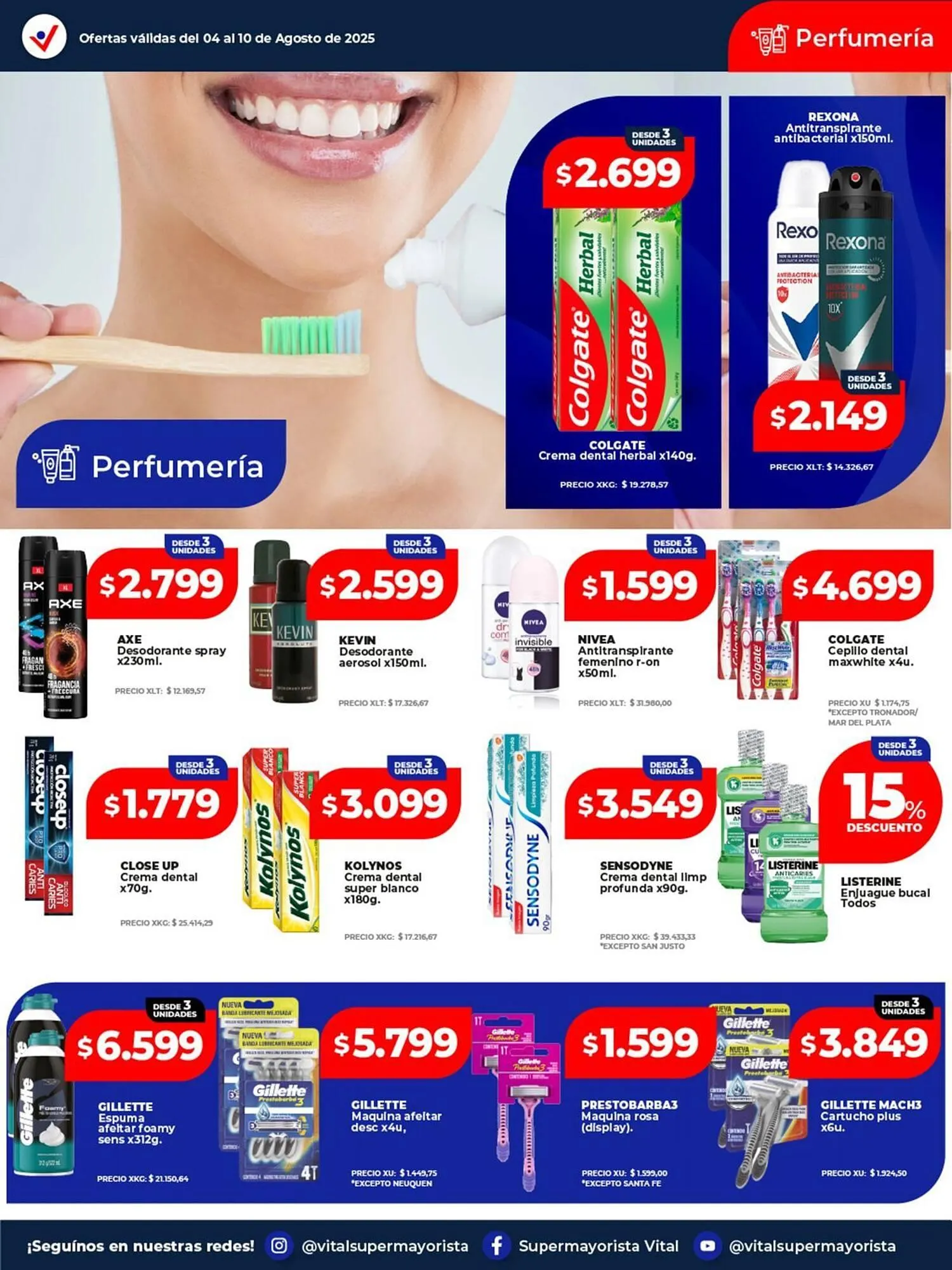 Ofertas de Catálogo Supermayorista Vital 4 de agosto al 10 de agosto 2025 - Página 3 del catálogo