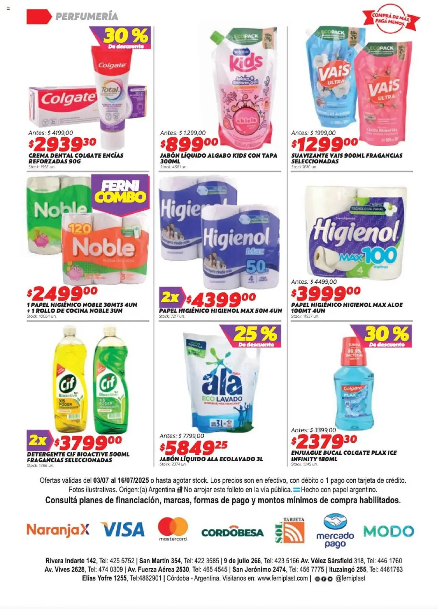 Ofertas de Catálogo Ferniplast 3 de julio al 17 de julio 2025 - Página 8 del catálogo