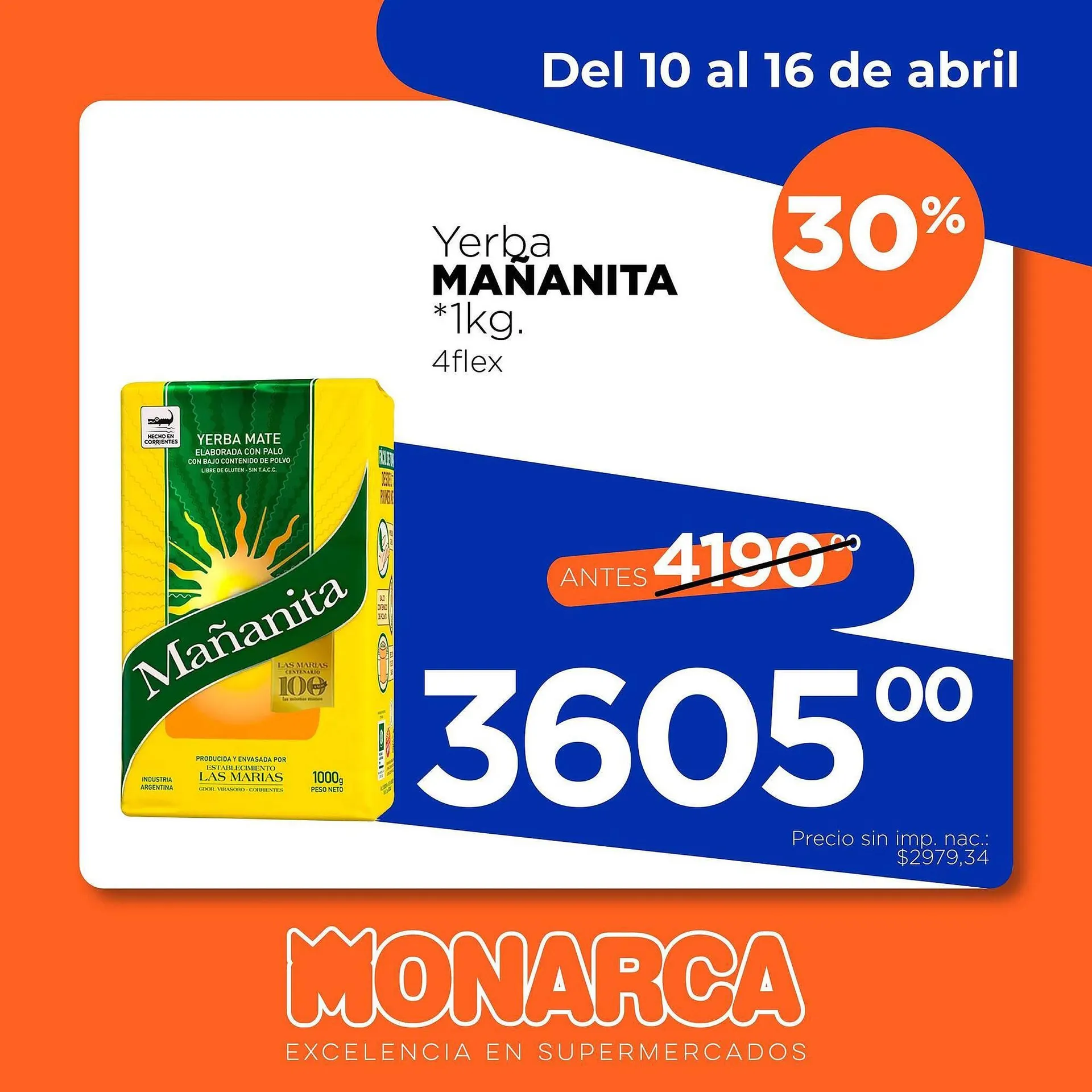 Ofertas de Catálogo Supermercados Monarca 11 de abril al 16 de abril 2026 - Página 3 del catálogo