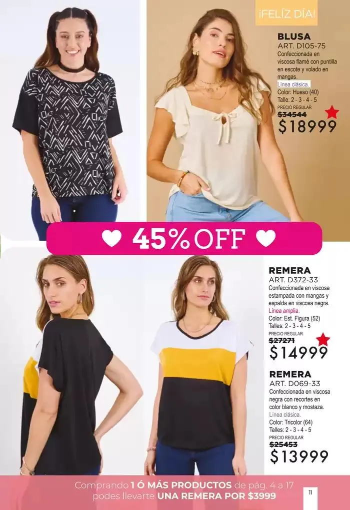 Ofertas de Juana Bonita Catálogo 1024 & 1124 1 de octubre al 15 de octubre 2024 - Página 12 del catálogo