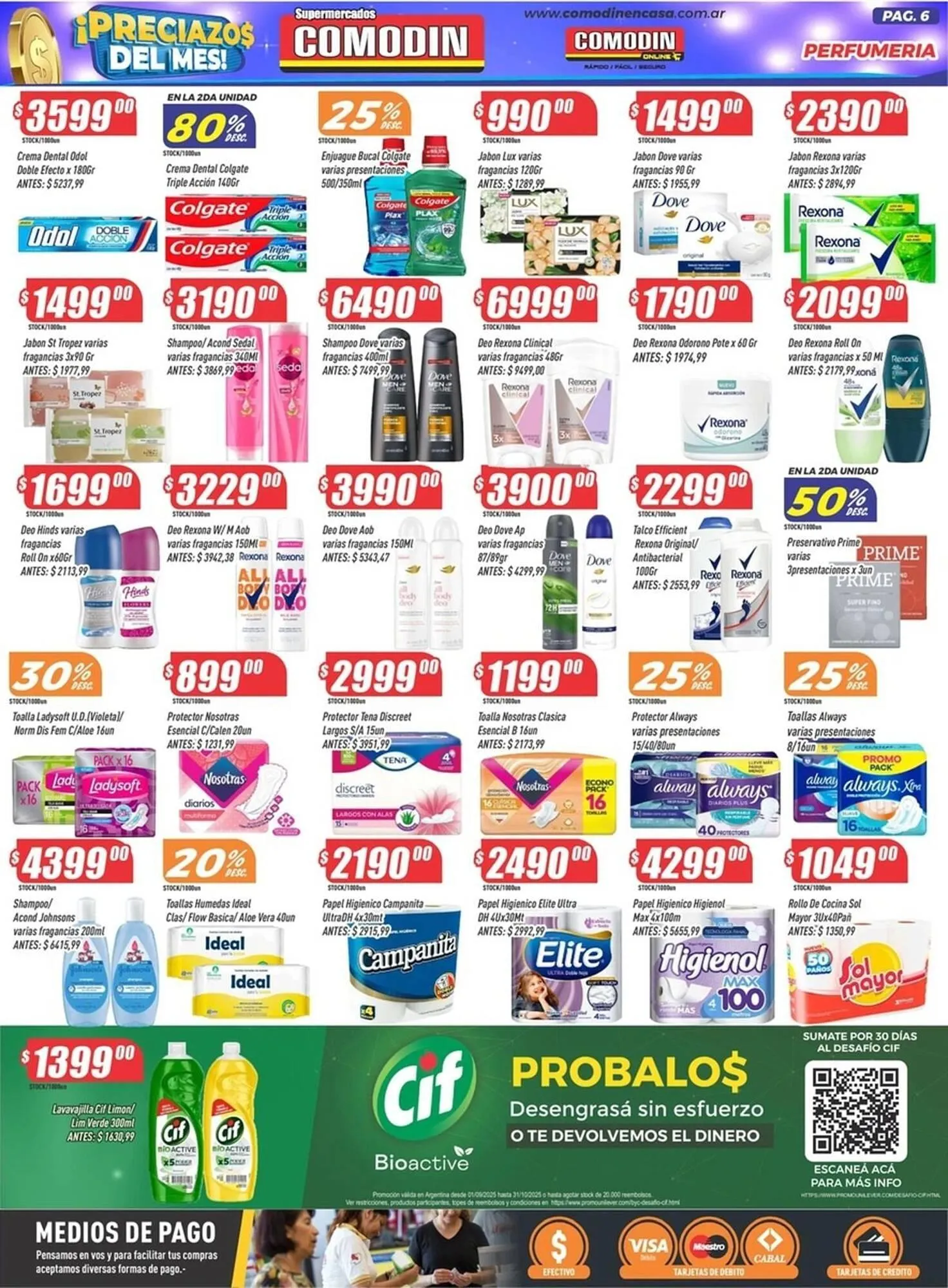 Ofertas de Catálogo Supermercados Comodin 25 de octubre al 8 de noviembre 2025 - Página 6 del catálogo