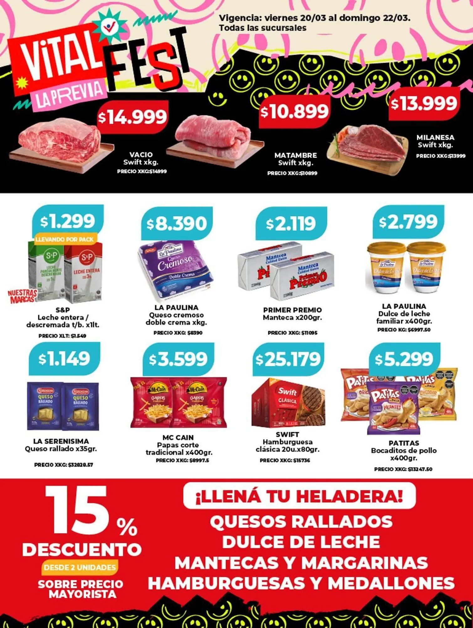 Ofertas de Catálogo Supermayorista Vital 20 de marzo al 22 de marzo 2026 - Página 2 del catálogo