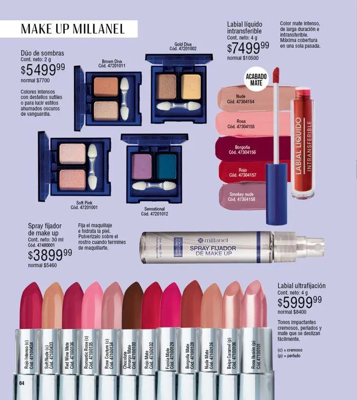 Ofertas de Catálogo Millanel Cosmética C10 26 de agosto al 22 de septiembre 2024 - Página 64 del catálogo