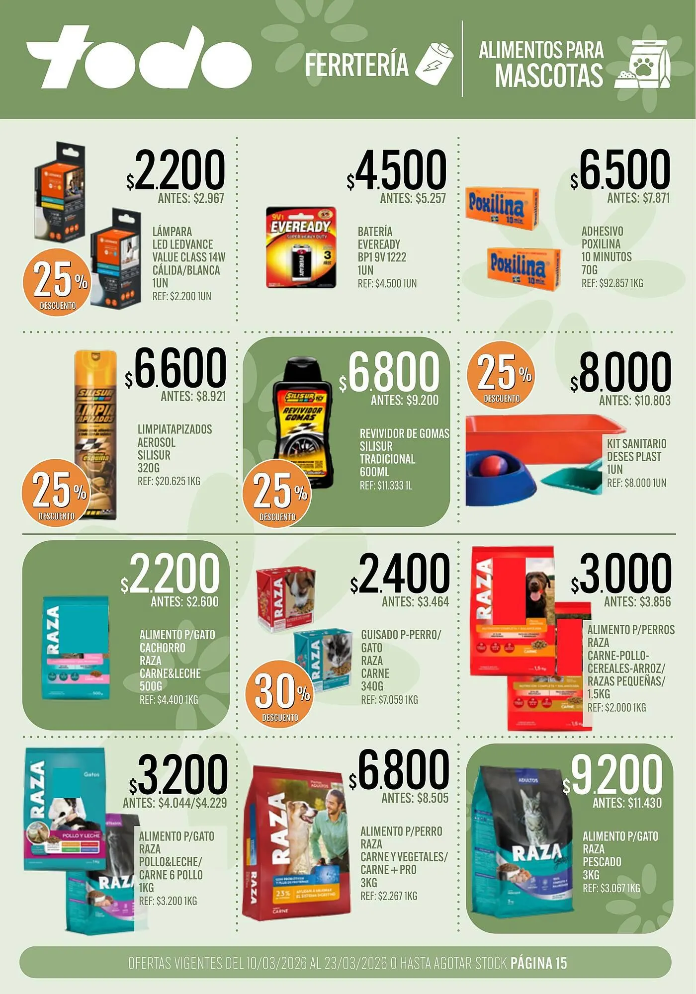 Ofertas de Catálogo Supermercados Todo 10 de marzo al 23 de marzo 2026 - Página 15 del catálogo