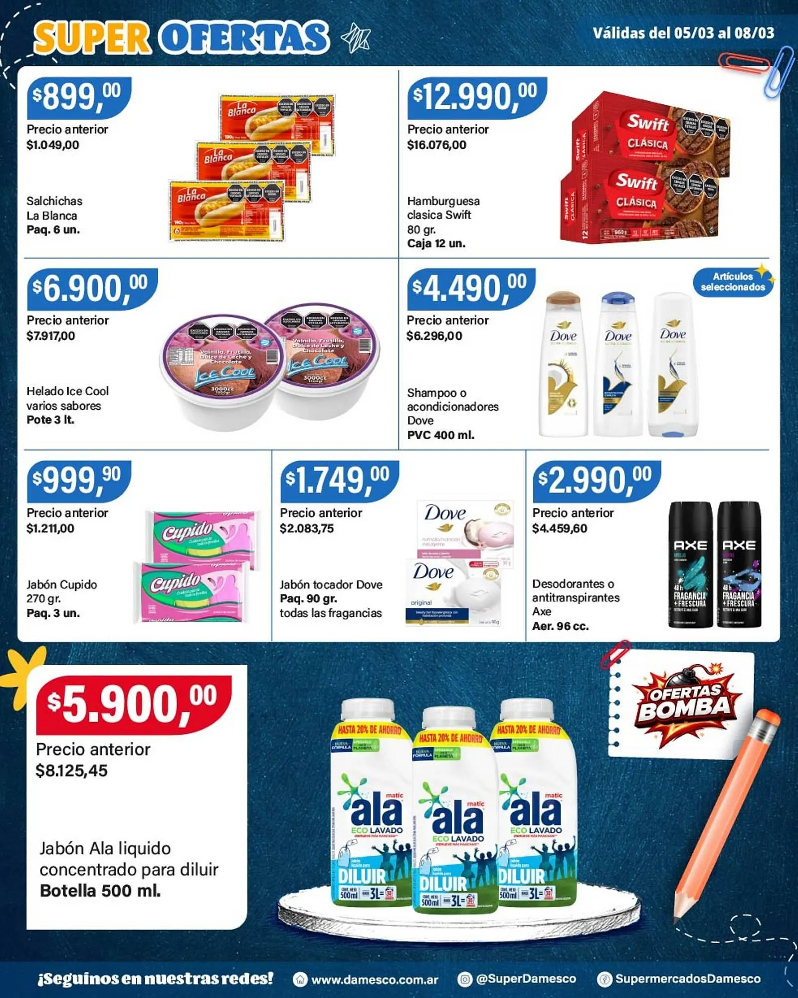Ofertas de Catálogo Supermercados Damesco 5 de marzo al 8 de marzo 2026 - Página 7 del catálogo