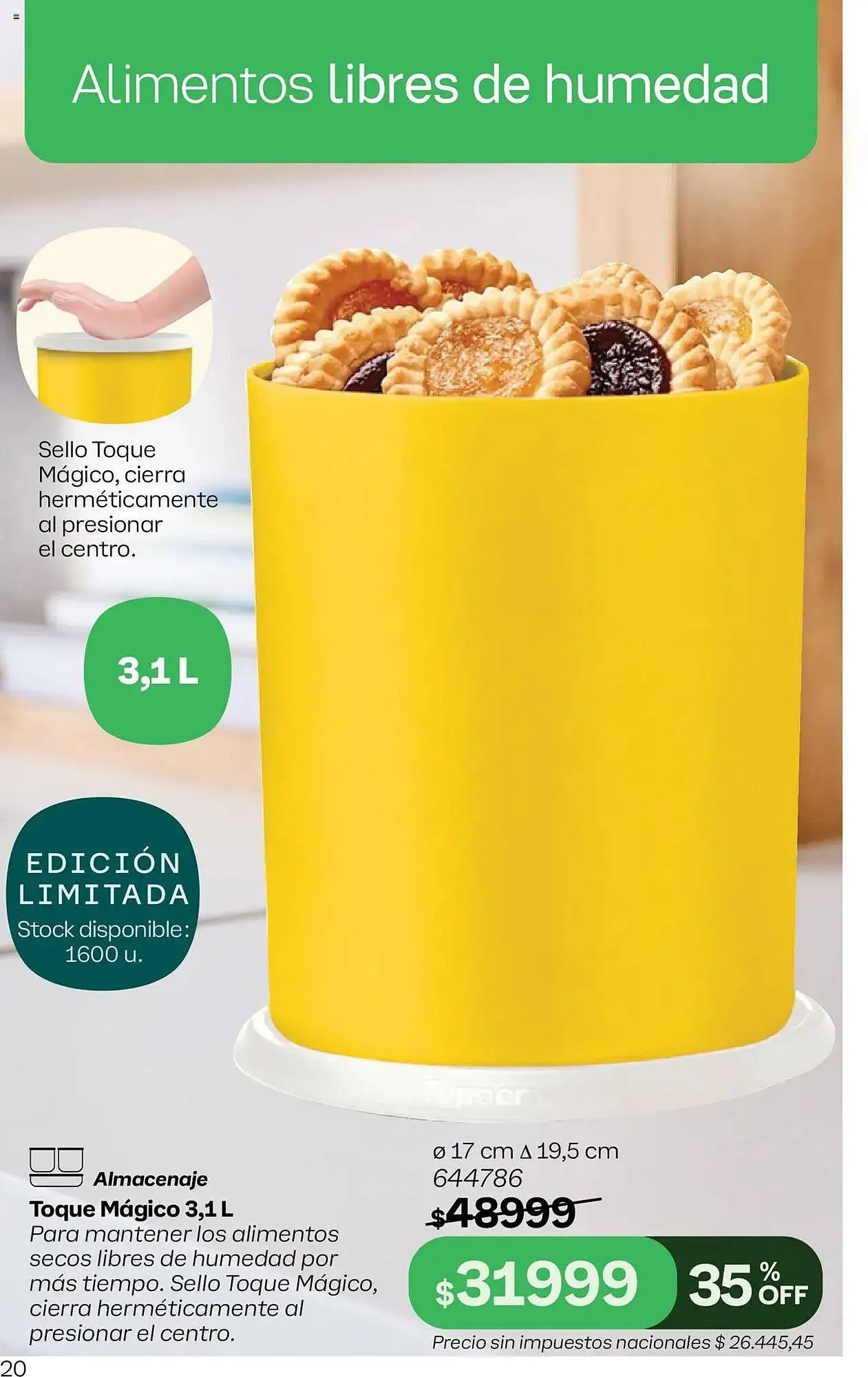 Ofertas de Catálogo Tupperware 16 de junio al 10 de julio 2025 - Página 21 del catálogo
