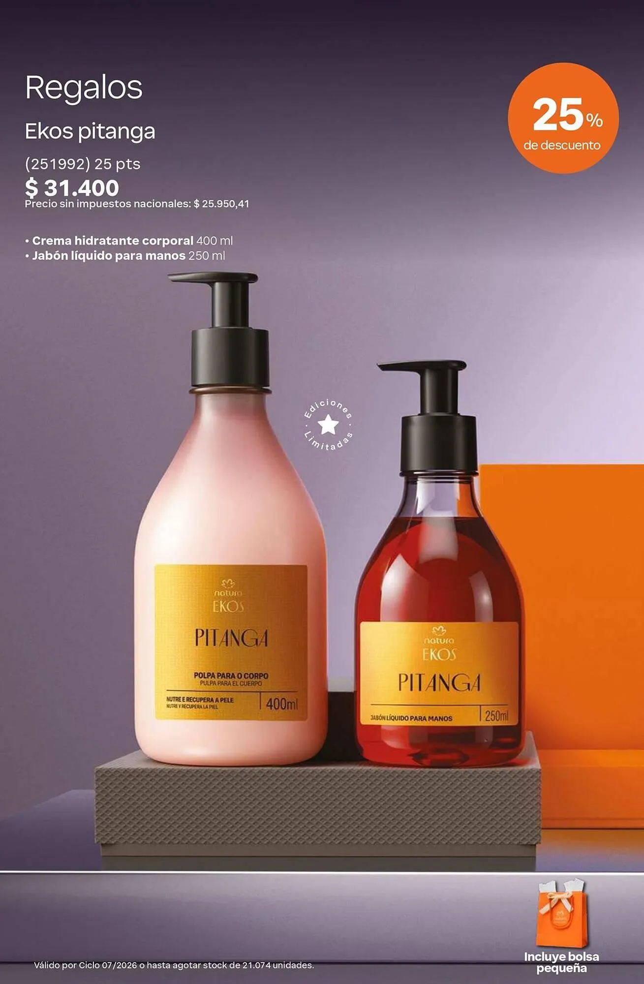 Ofertas de Catálogo Natura 1 de julio al 31 de julio 2026 - Página 17 del catálogo