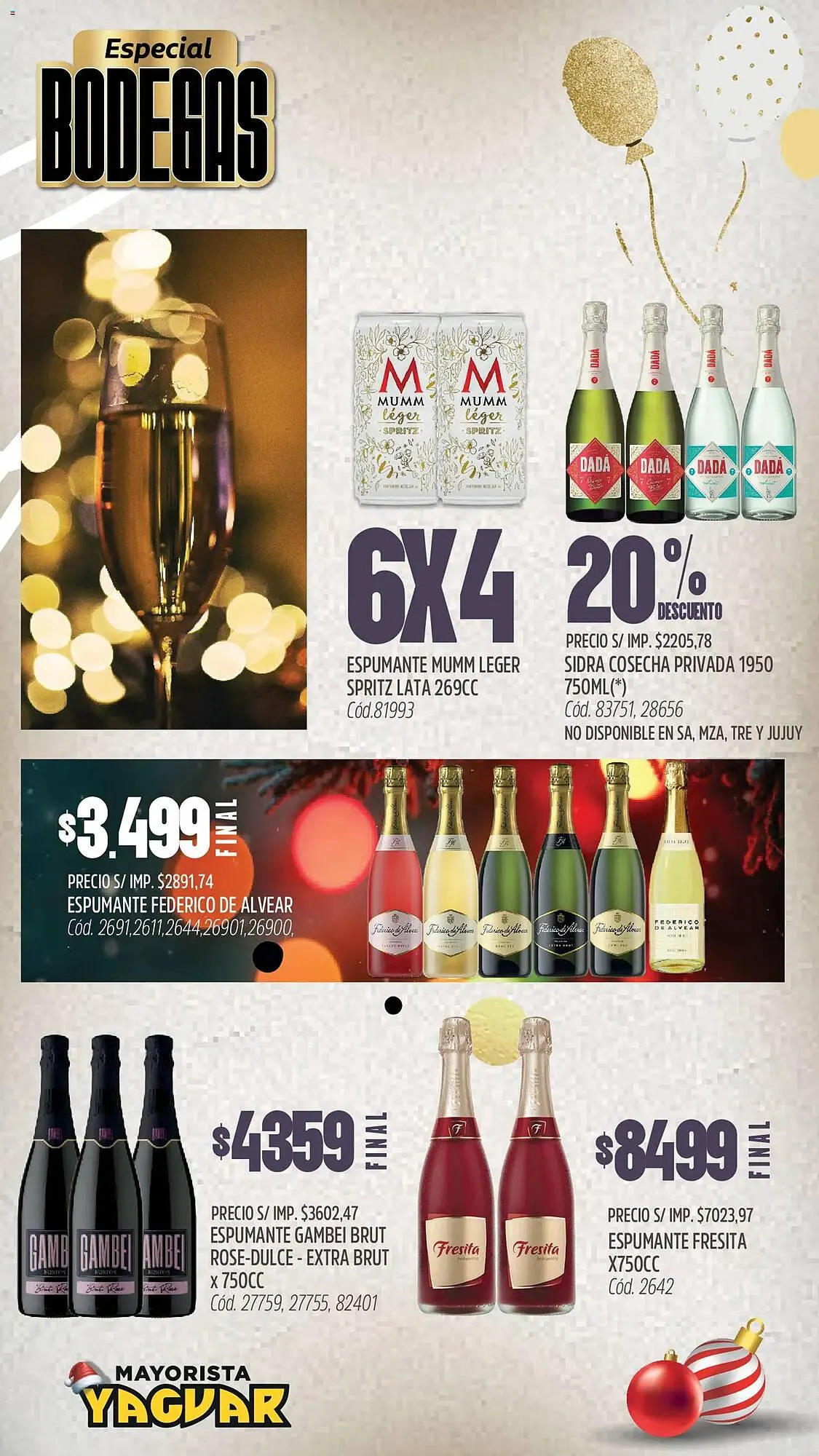 Ofertas de Catálogo Supermercados Yaguar 16 de diciembre al 1 de enero 2026 - Página 2 del catálogo