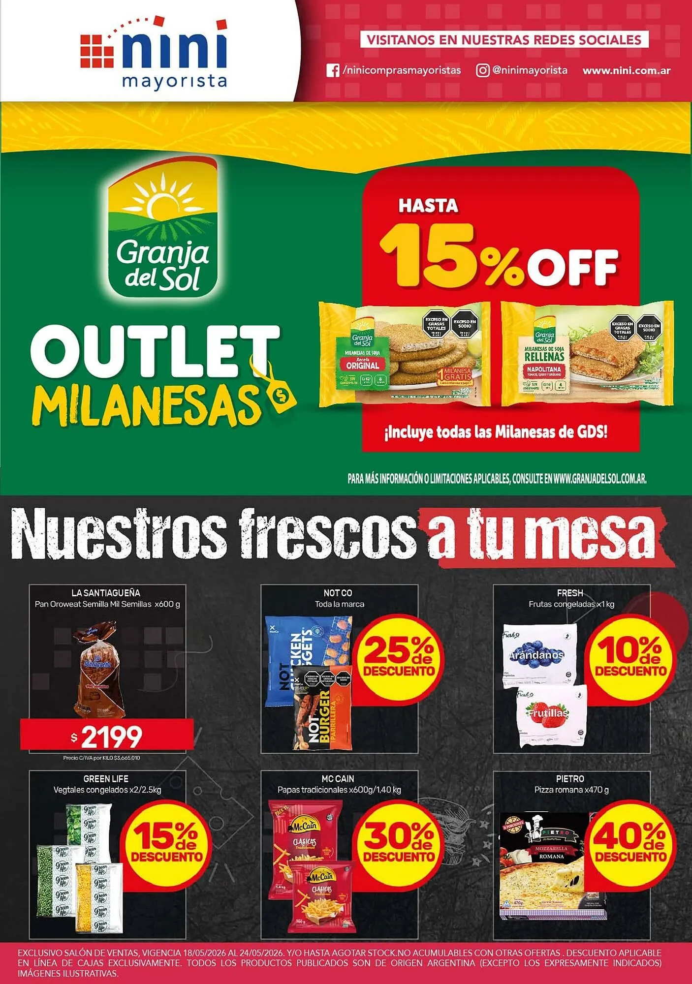 Ofertas de Catálogo Nini Mayorista 18 de mayo al 24 de mayo 2026 - Página 41 del catálogo