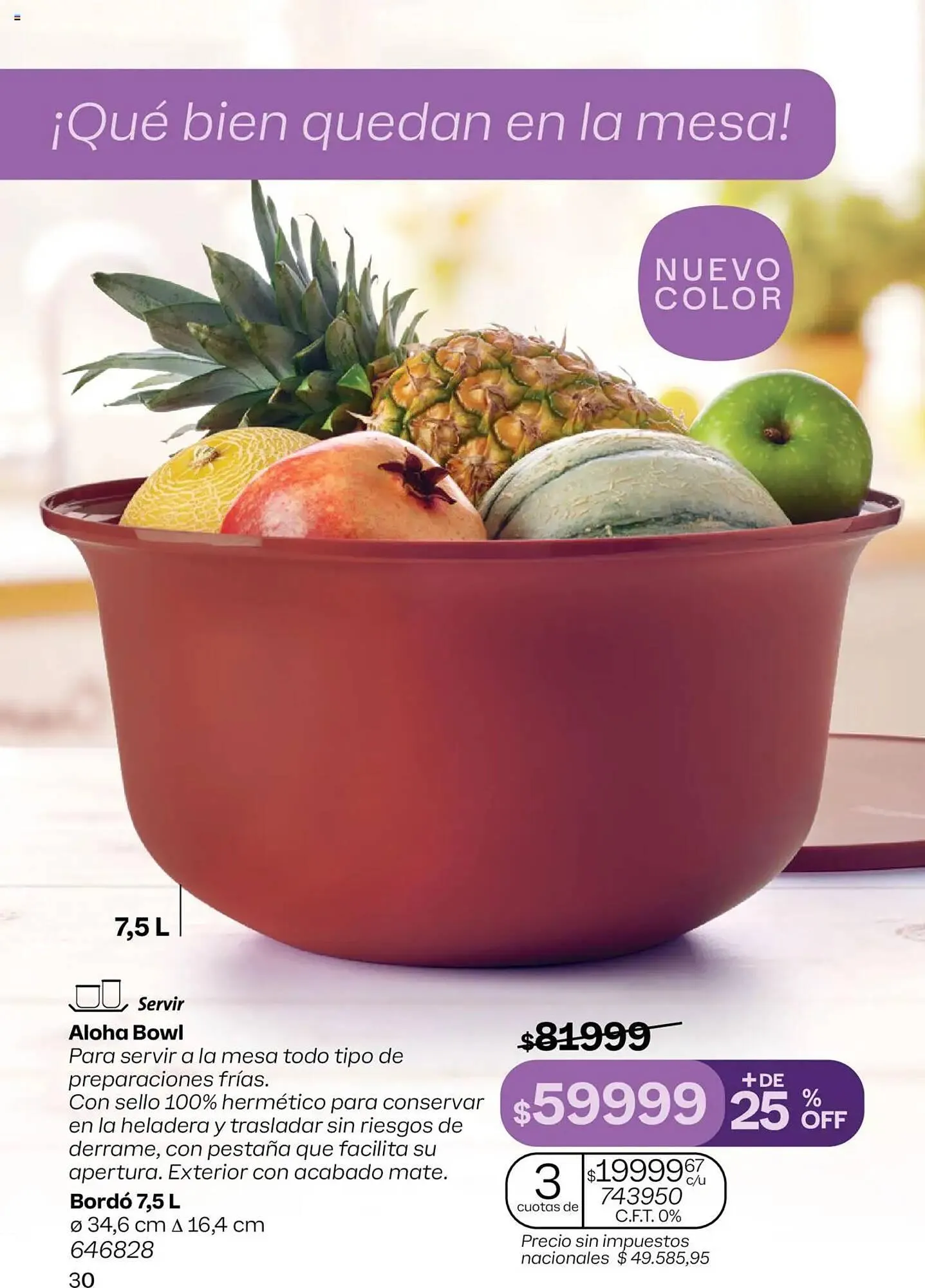 Ofertas de Catálogo Tupperware 16 de junio al 10 de julio 2025 - Página 31 del catálogo