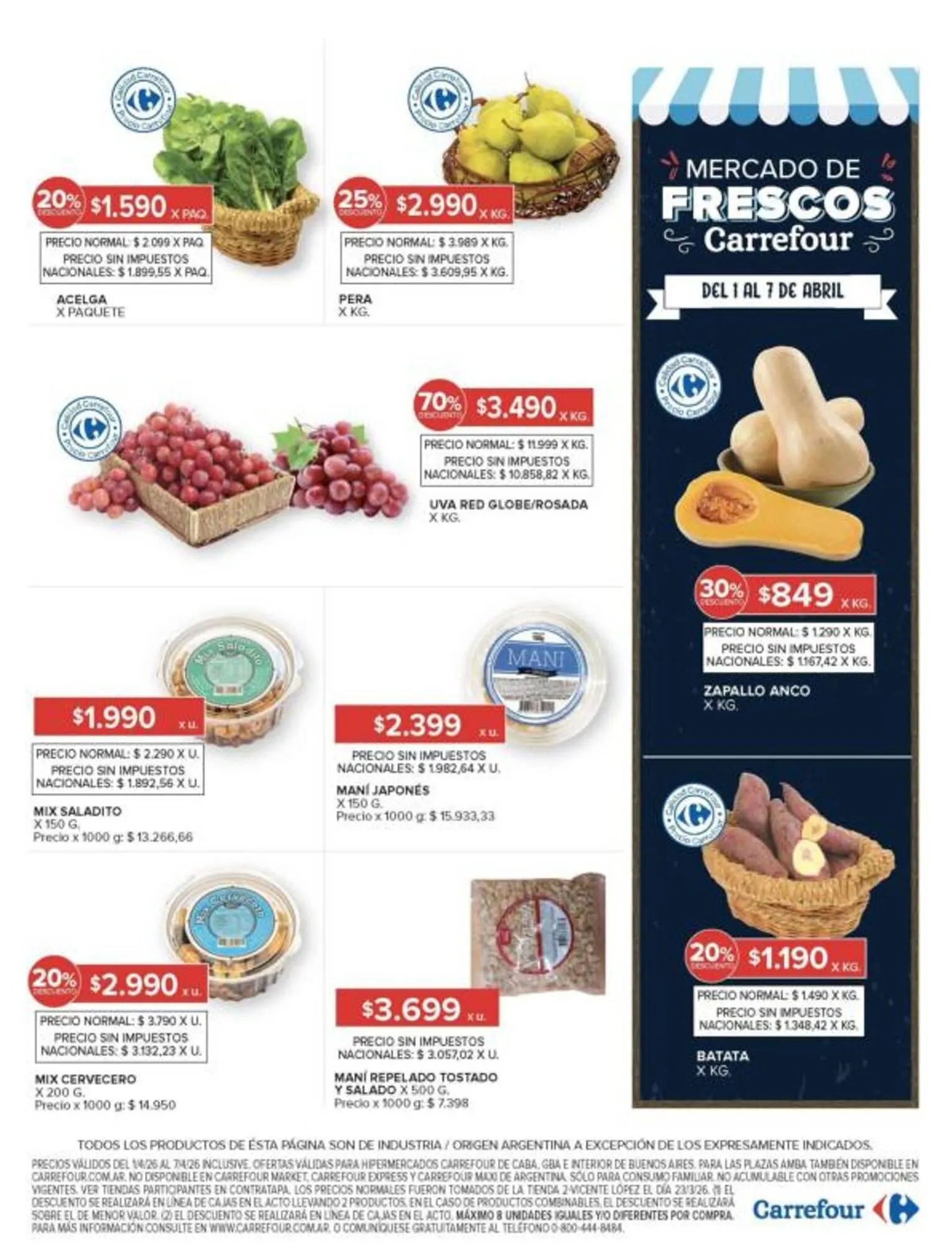 Ofertas de Catálogo Carrefour 1 de abril al 7 de abril 2026 - Página 17 del catálogo
