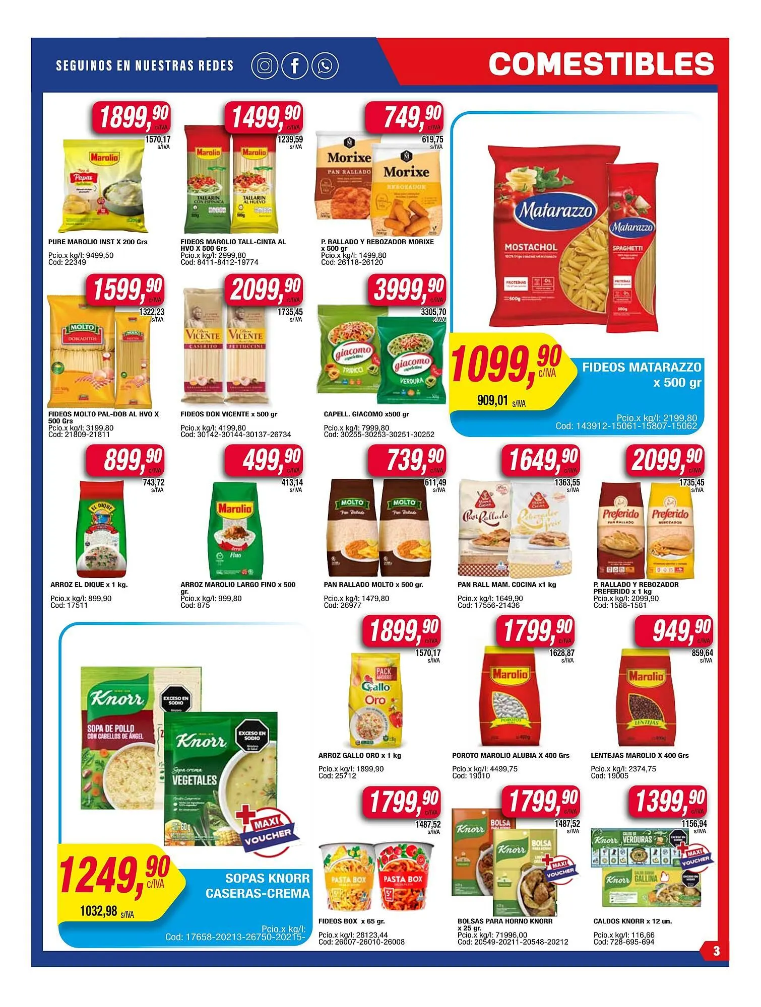 Ofertas de Catálogo Maxiconsumo 28 de julio al 4 de agosto 2025 - Página 3 del catálogo