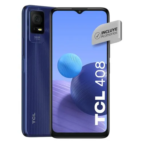 Celular TCL 408 64GB Midnight Blue