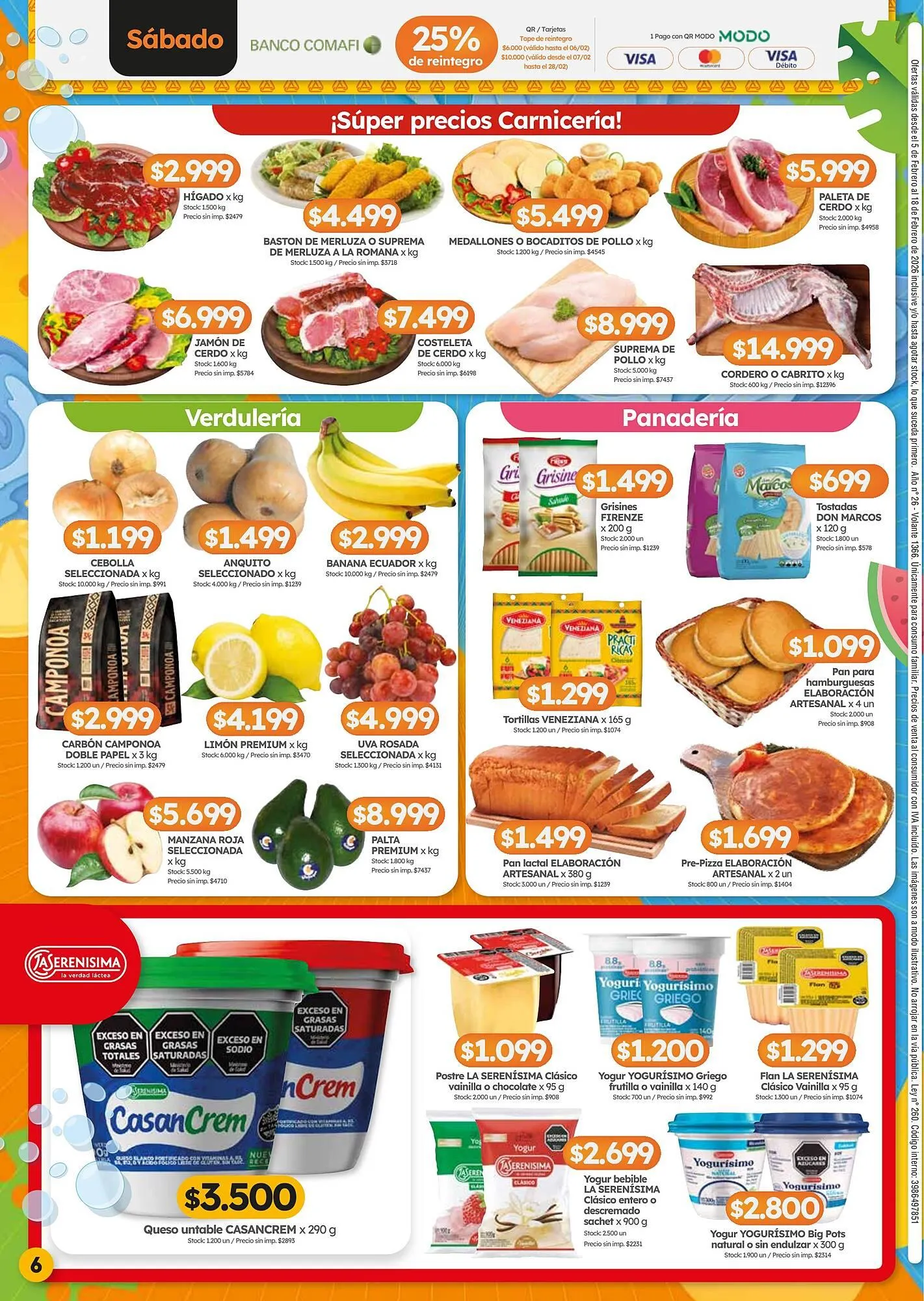 Ofertas de Folleto Cordiez 5 de febrero al 18 de febrero 2026 - Página 6 del catálogo