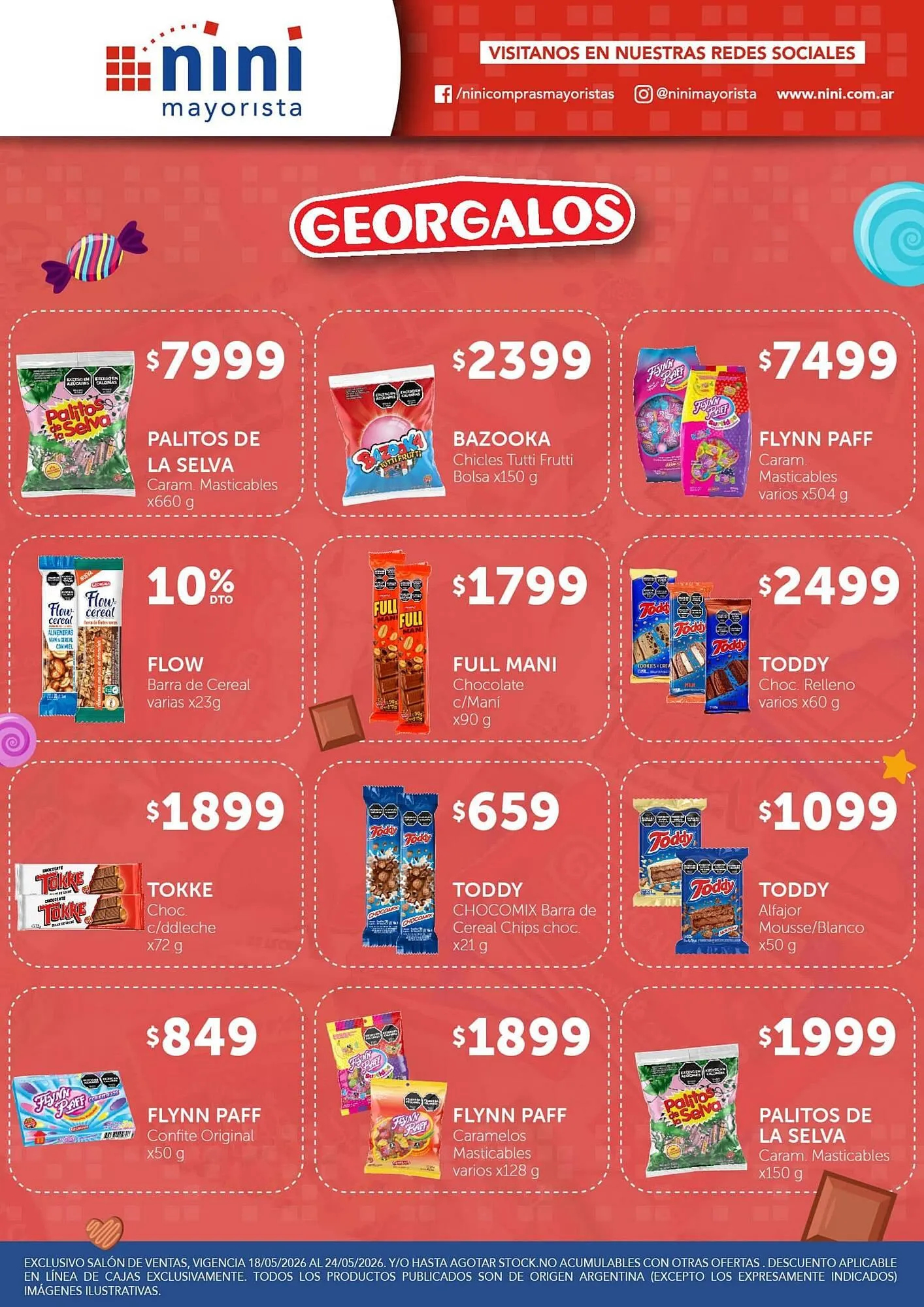 Ofertas de Catálogo Nini Mayorista 18 de mayo al 24 de mayo 2026 - Página 38 del catálogo