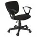 Silla de escritorio regulable negro