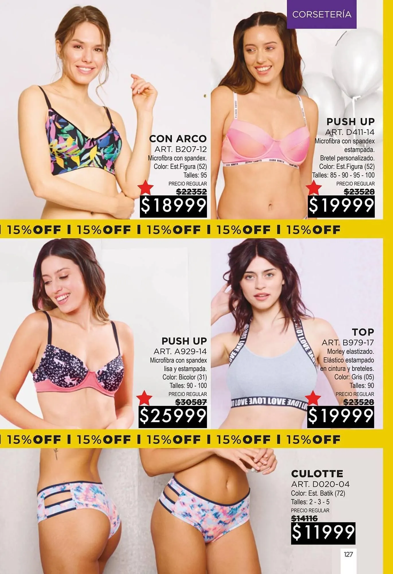 Ofertas de Catálogo Juana Bonita 25 de marzo al 31 de marzo 2025 - Página 127 del catálogo