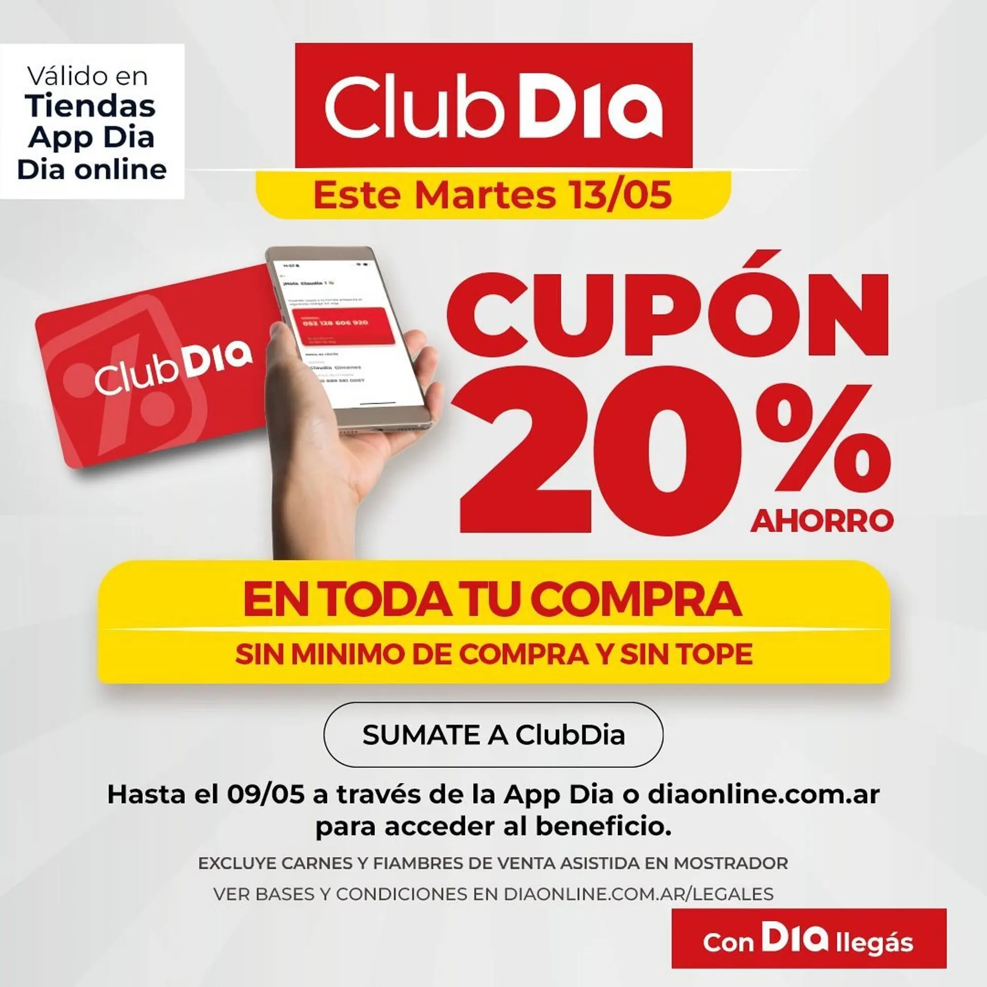 Ofertas de Catálogo Supermercados DIA 9 de mayo al 13 de mayo 2025 - Página 1 del catálogo