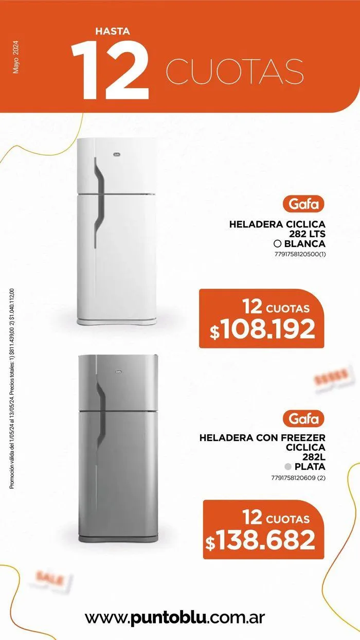 Ofertas de Revista Punto Blu Mayo 24 7 de mayo al 13 de mayo 2024 - Página 9 del catálogo