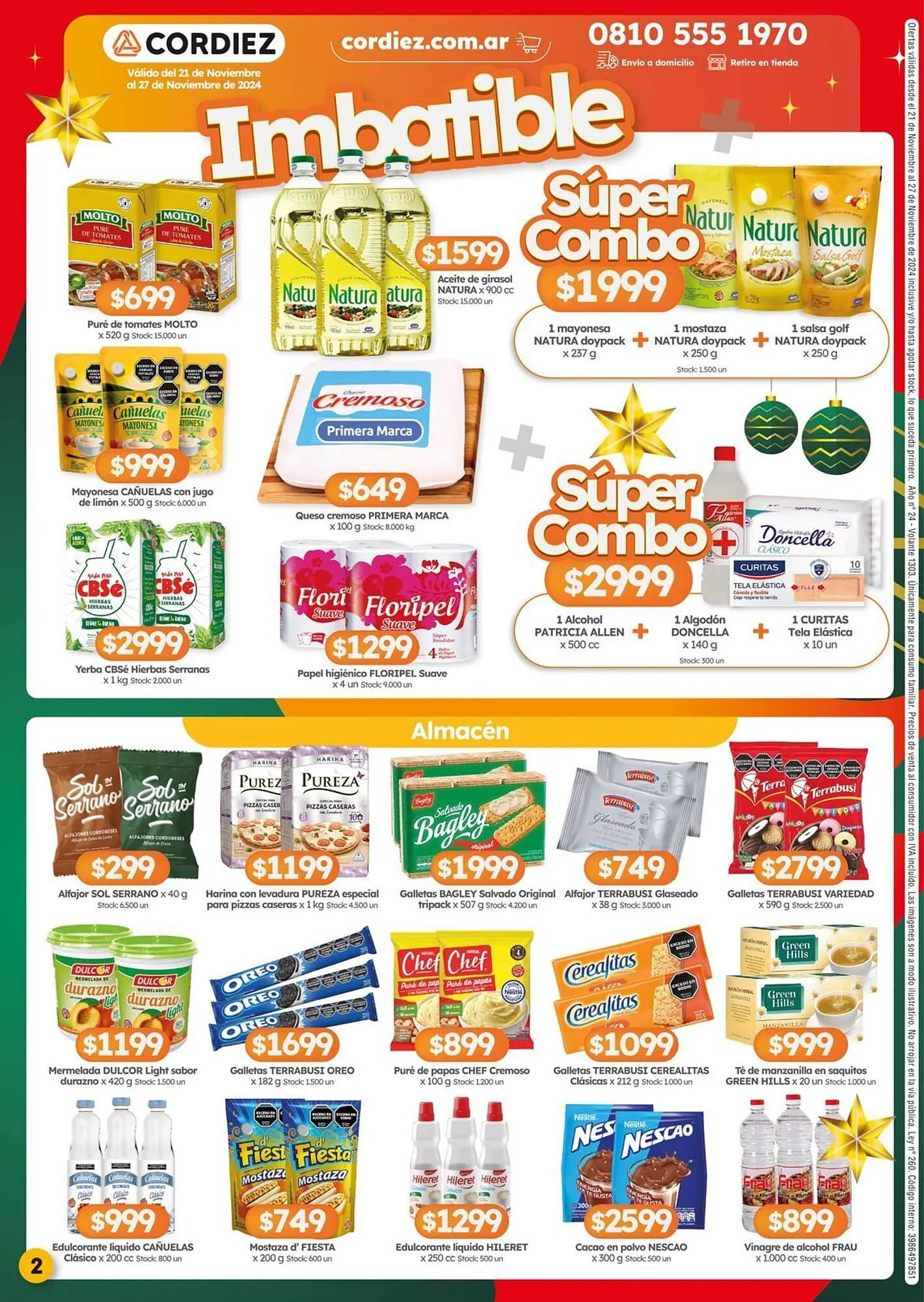 Ofertas de Catálogo Cordiez 21 de noviembre al 5 de diciembre 2024 - Página 2 del catálogo