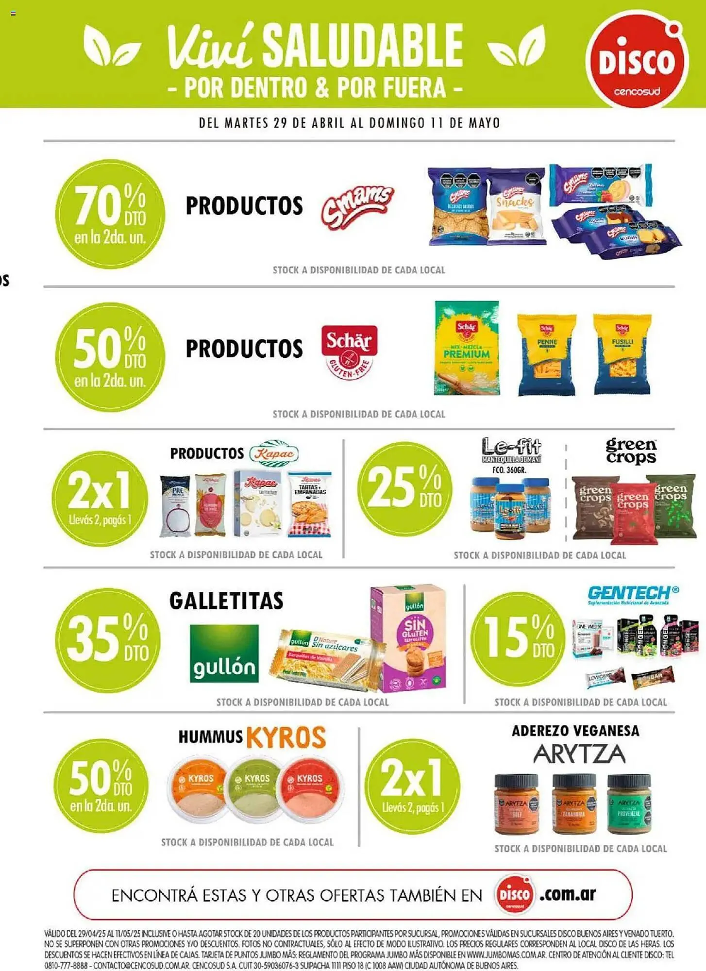 Ofertas de Catálogo Disco 29 de abril al 11 de mayo 2025 - Página 1 del catálogo