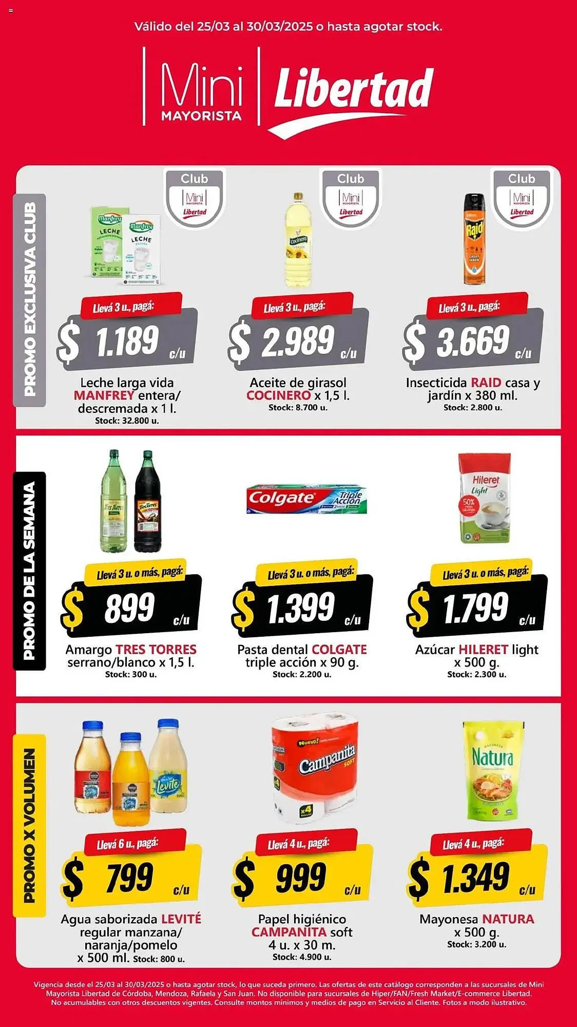 Ofertas de Catálogo Hipermercado Libertad 25 de marzo al 30 de marzo 2025 - Página 1 del catálogo